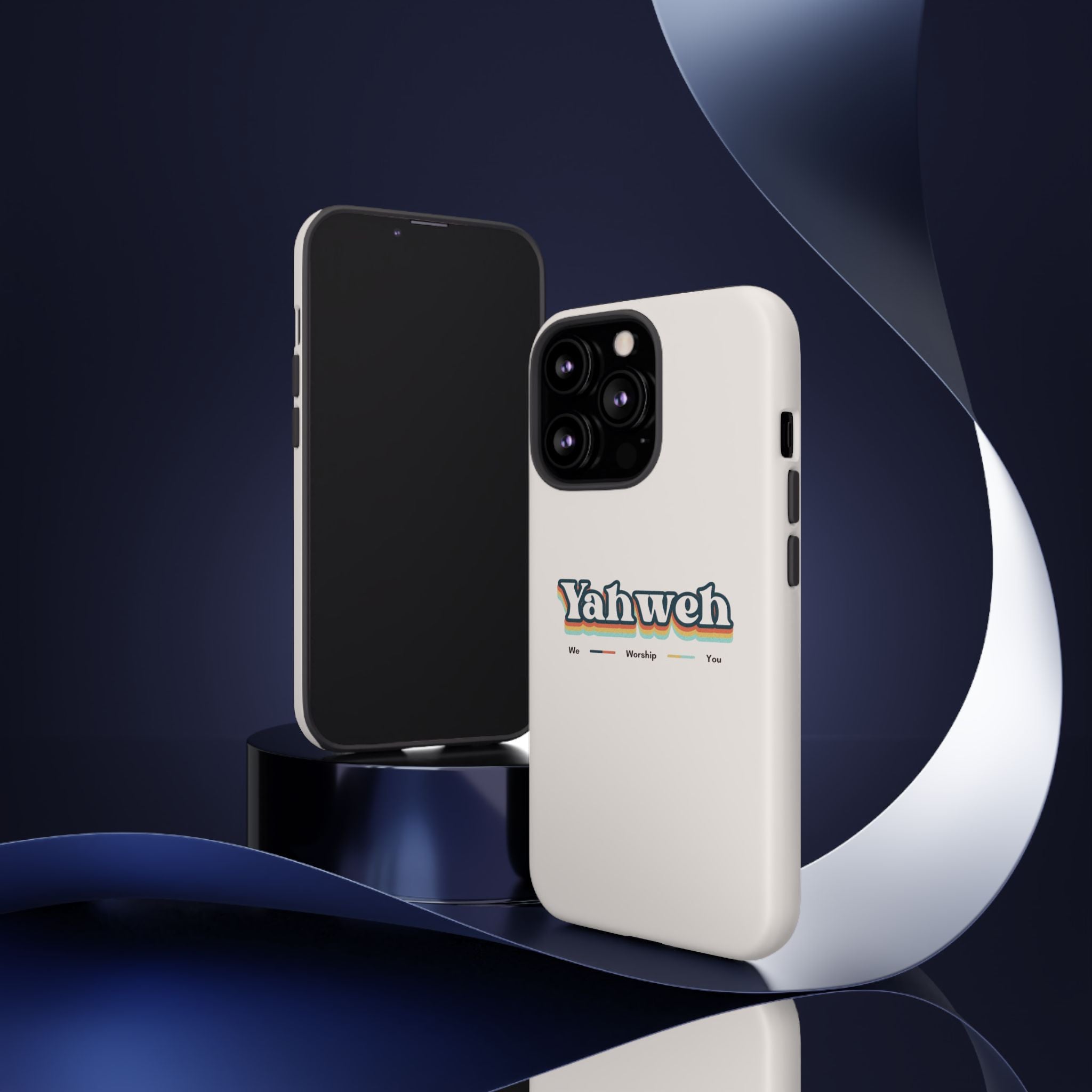 Yahweh Phone Case — Retro Faith Tough Case