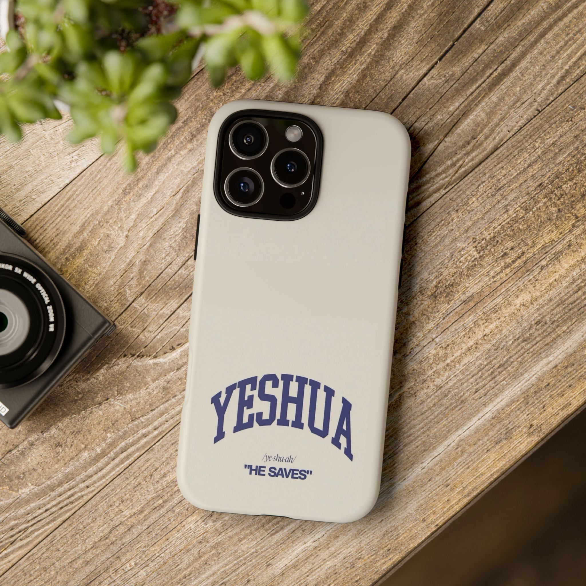 Yeshua 'He Saves' Tough Phone Case