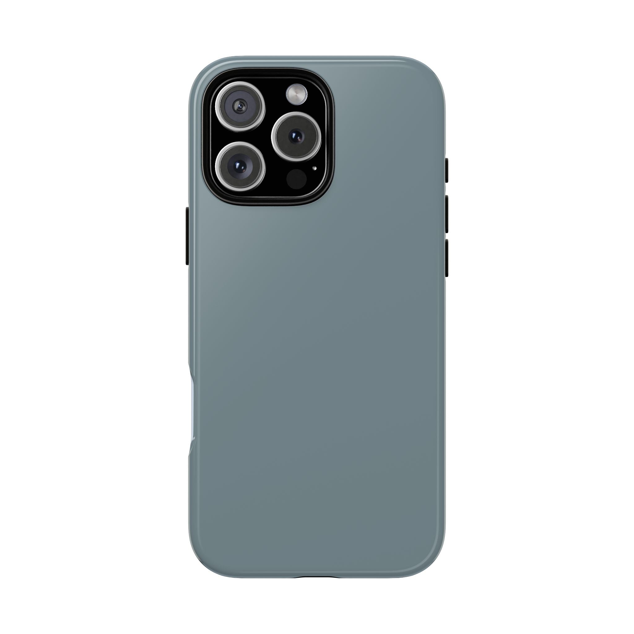 Tough iPhone Case - Blue/Grey Color
