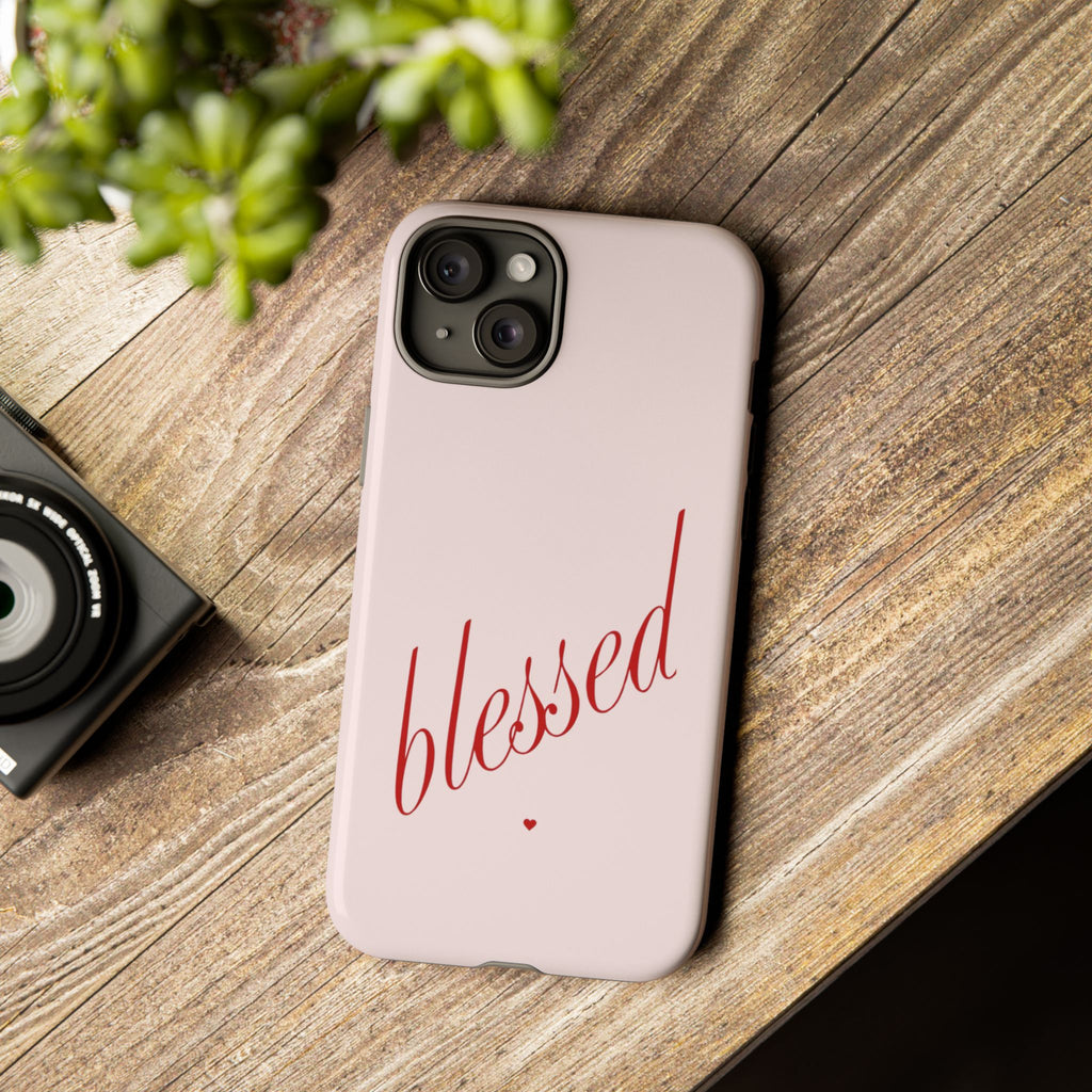 Blessed Pink Tough Phone Case