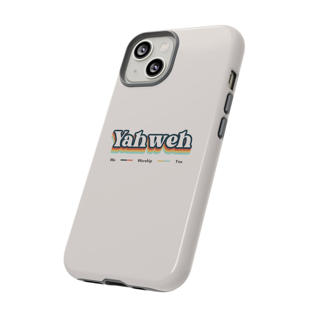 Yahweh Phone Case — Retro Faith Tough Case