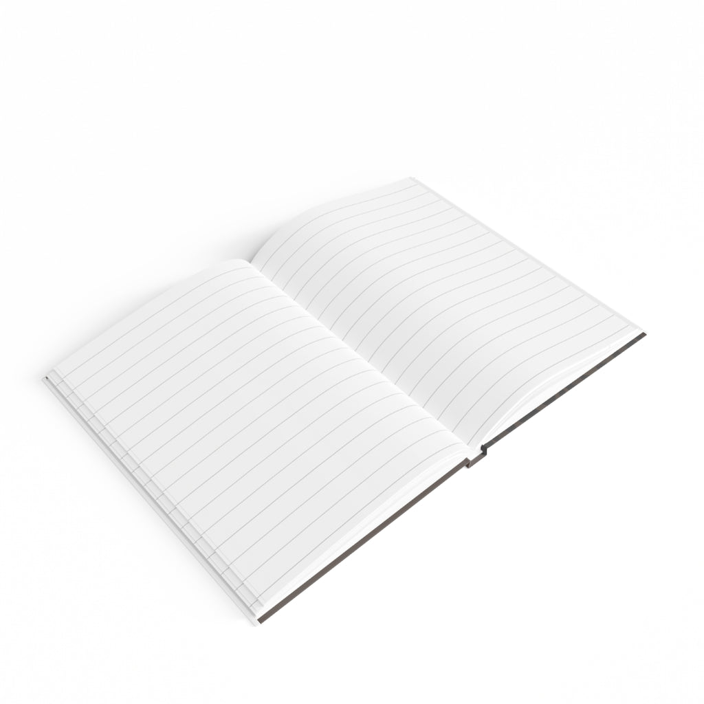 Leopard Print Brown Hardcover Ruled Journal — Pocket Notebook for Notes & Daily Planning