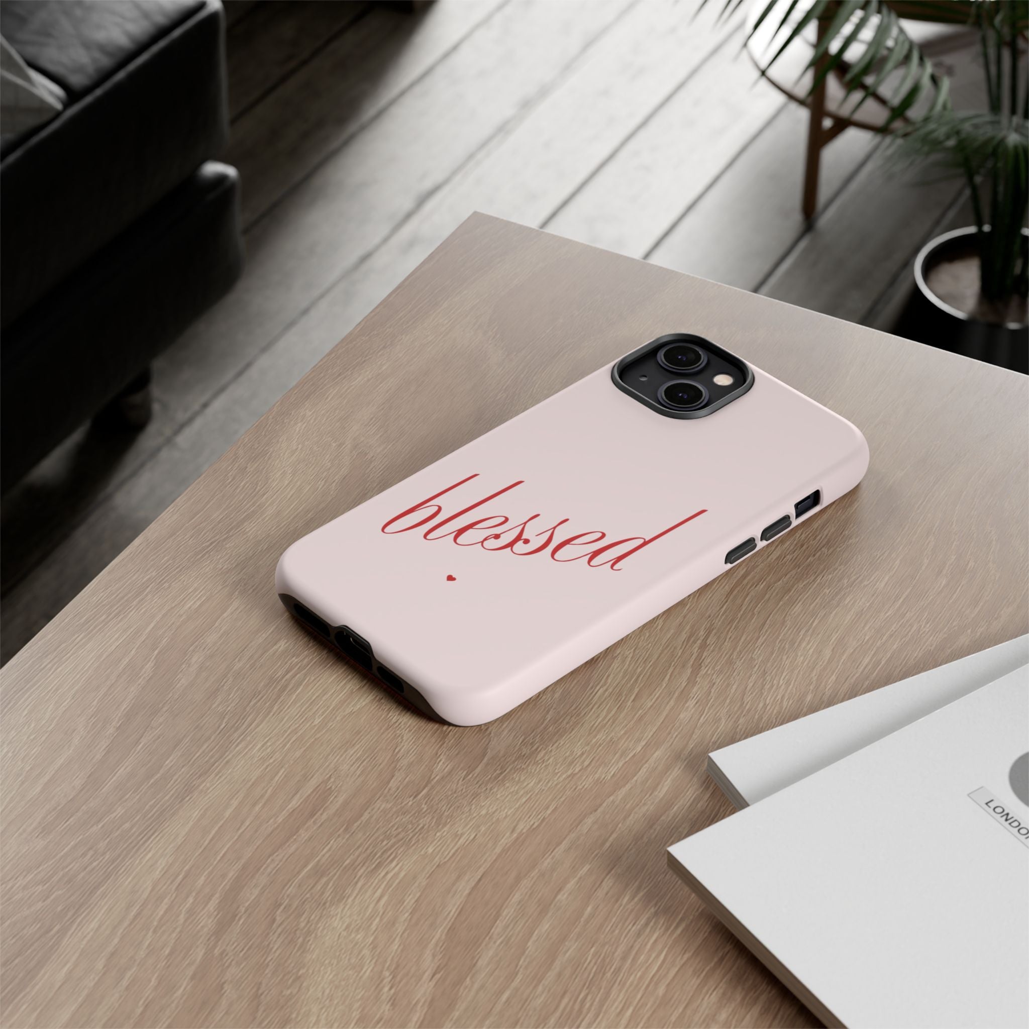 Blessed Pink Tough Phone Case