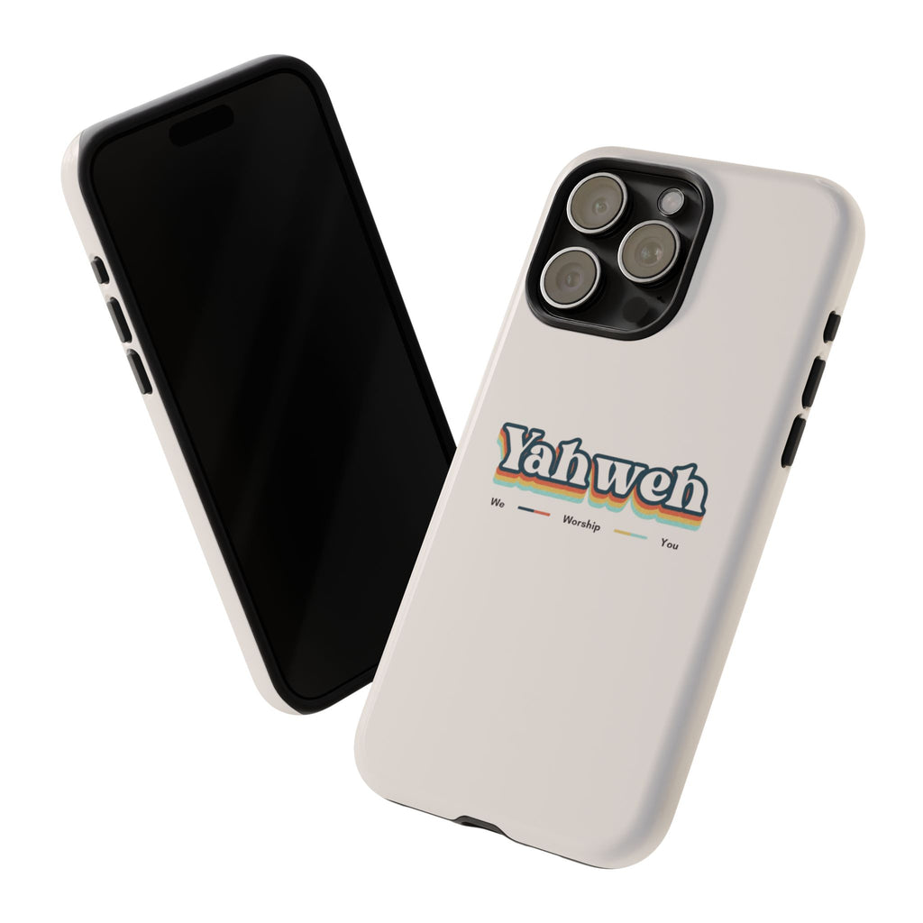 Yahweh Phone Case — Retro Faith Tough Case