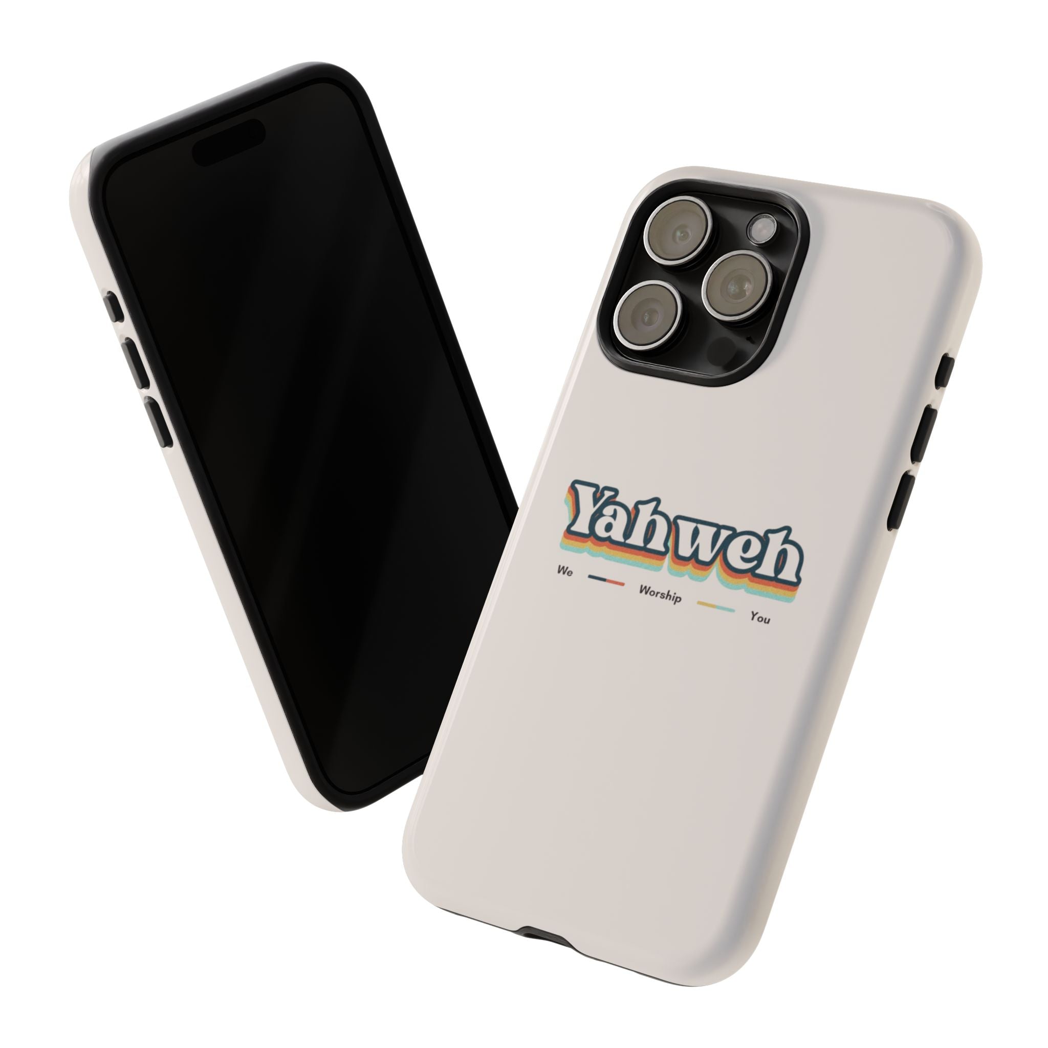Yahweh Phone Case — Retro Faith Tough Case