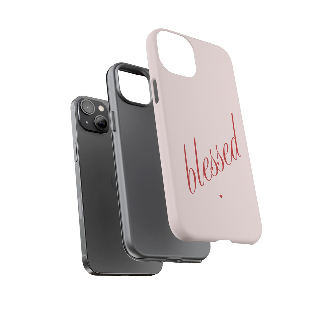 Blessed Pink Tough Phone Case