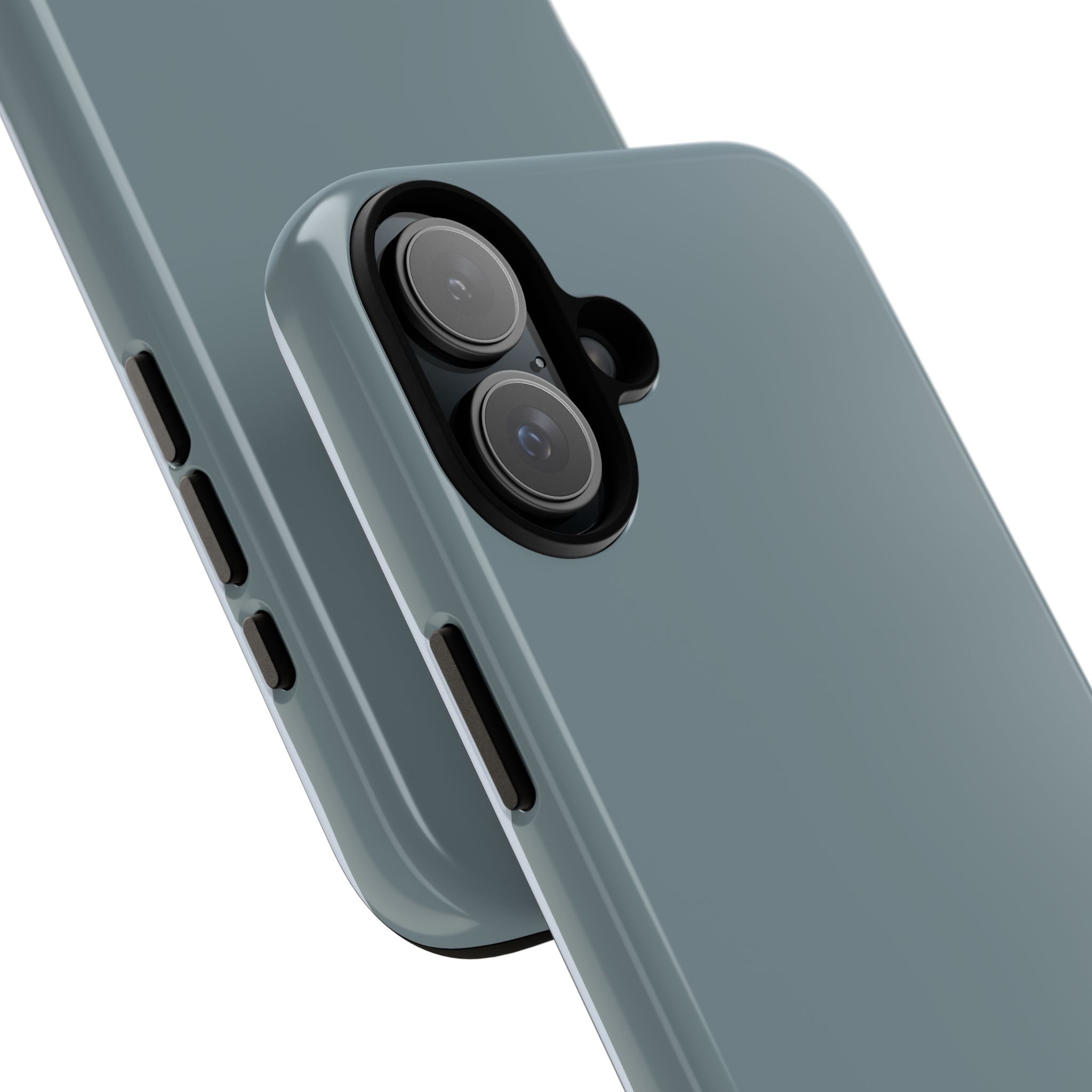 Tough iPhone Case - Blue/Grey Color
