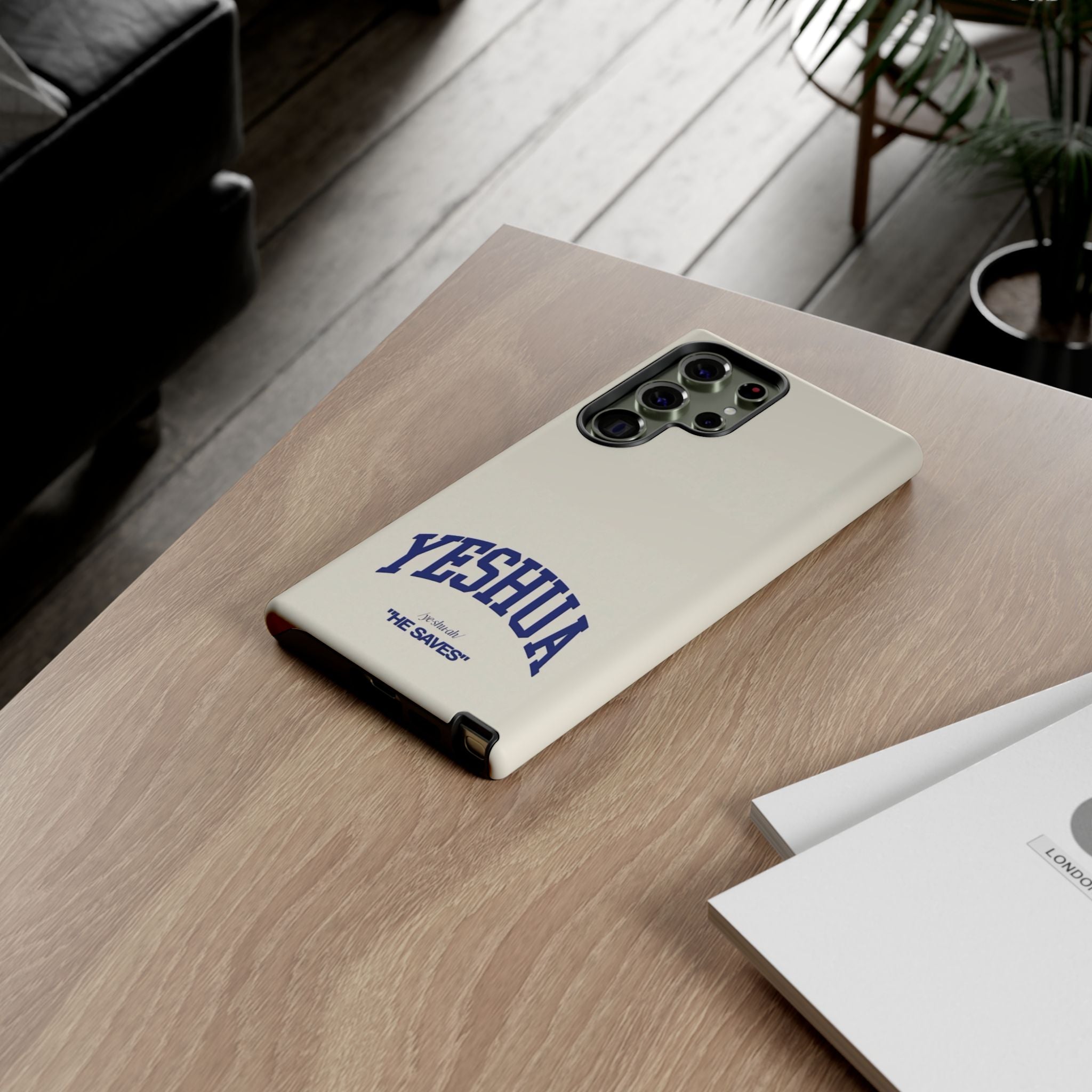 Yeshua 'He Saves' Tough Phone Case