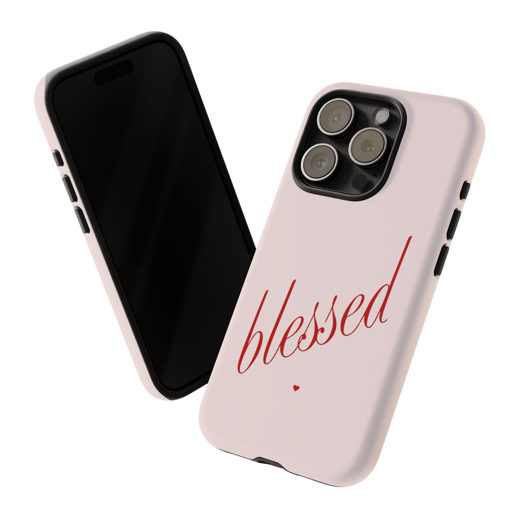 Blessed Pink Tough Phone Case