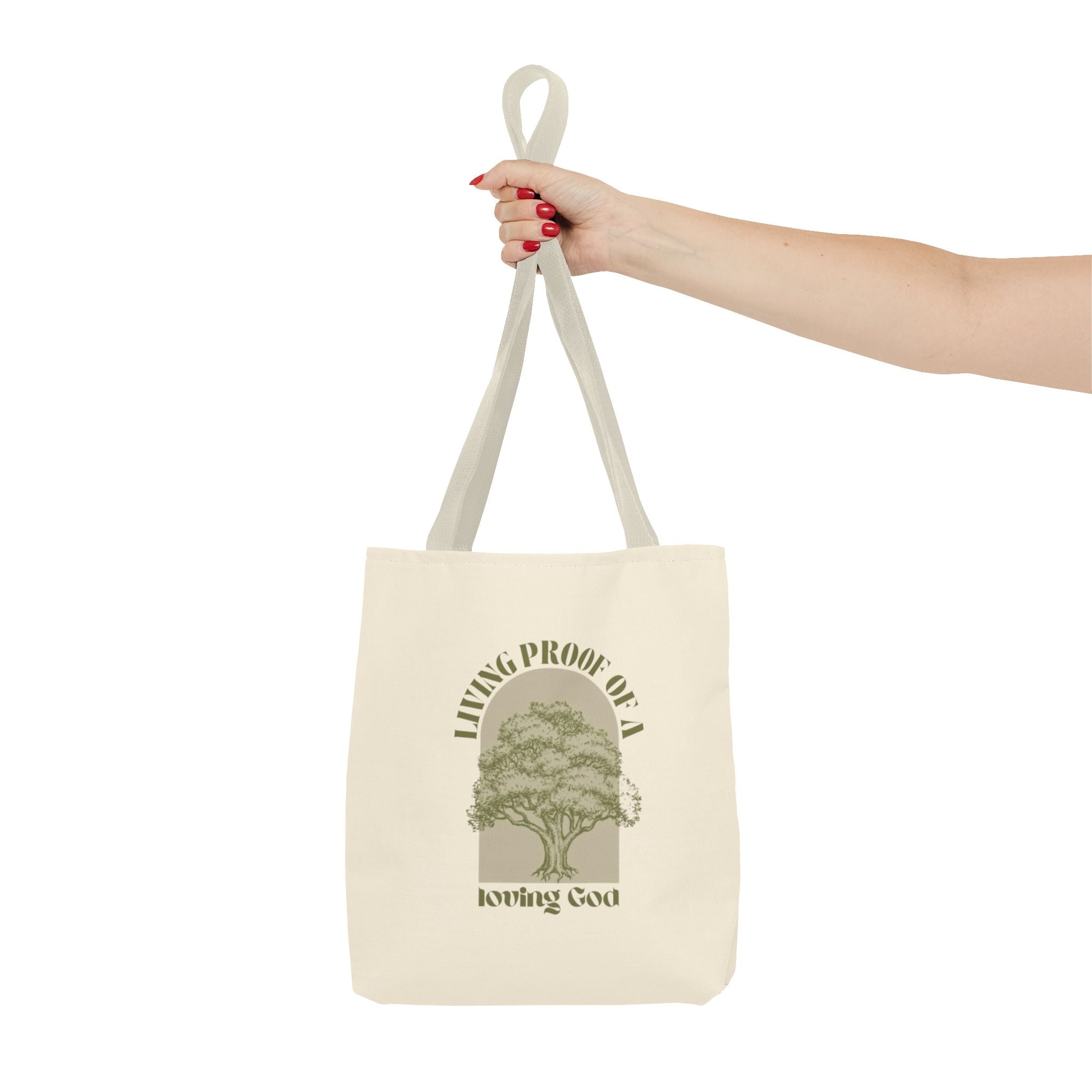Living Proof Of A Loving God Tote Bag