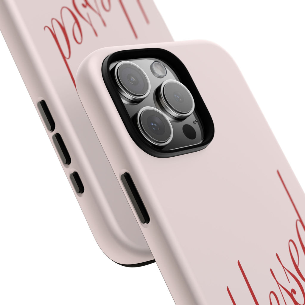 Blessed Pink Tough Phone Case