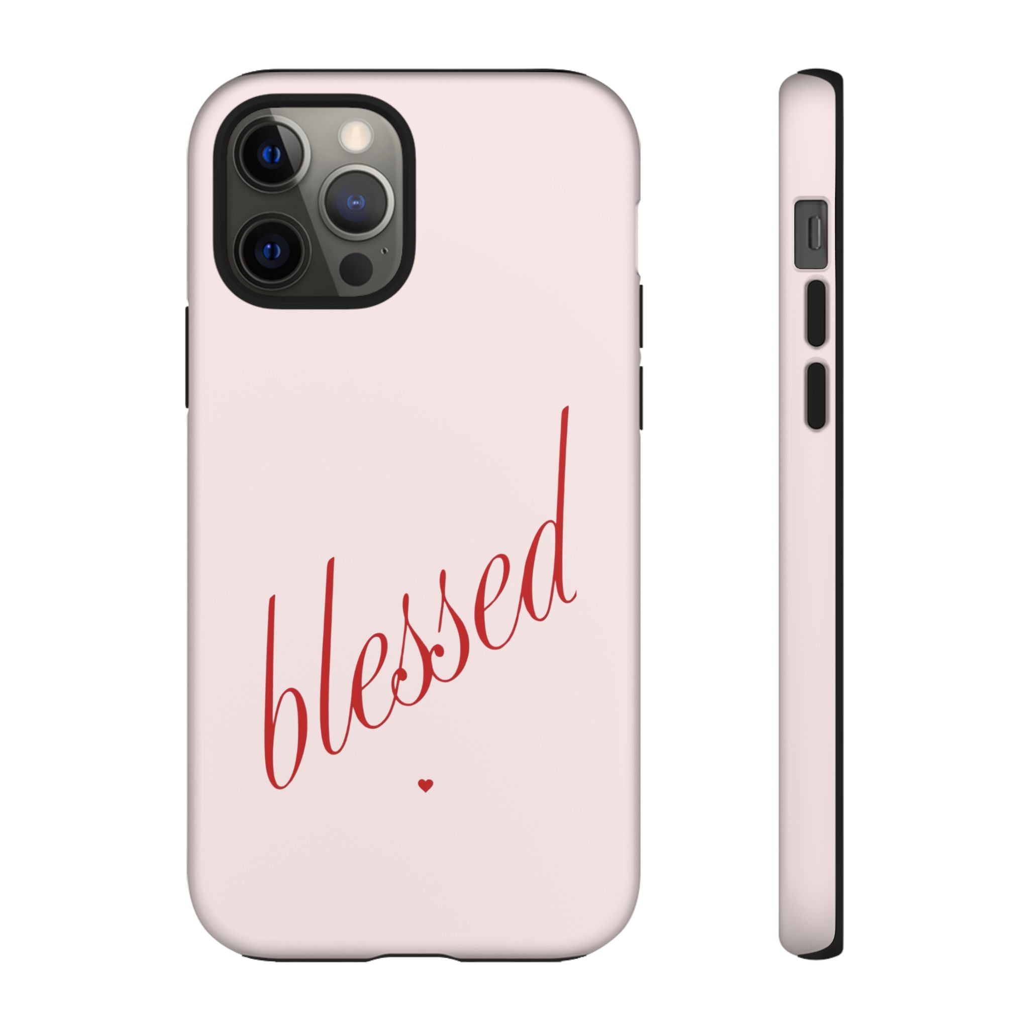 Blessed Pink Tough Phone Case
