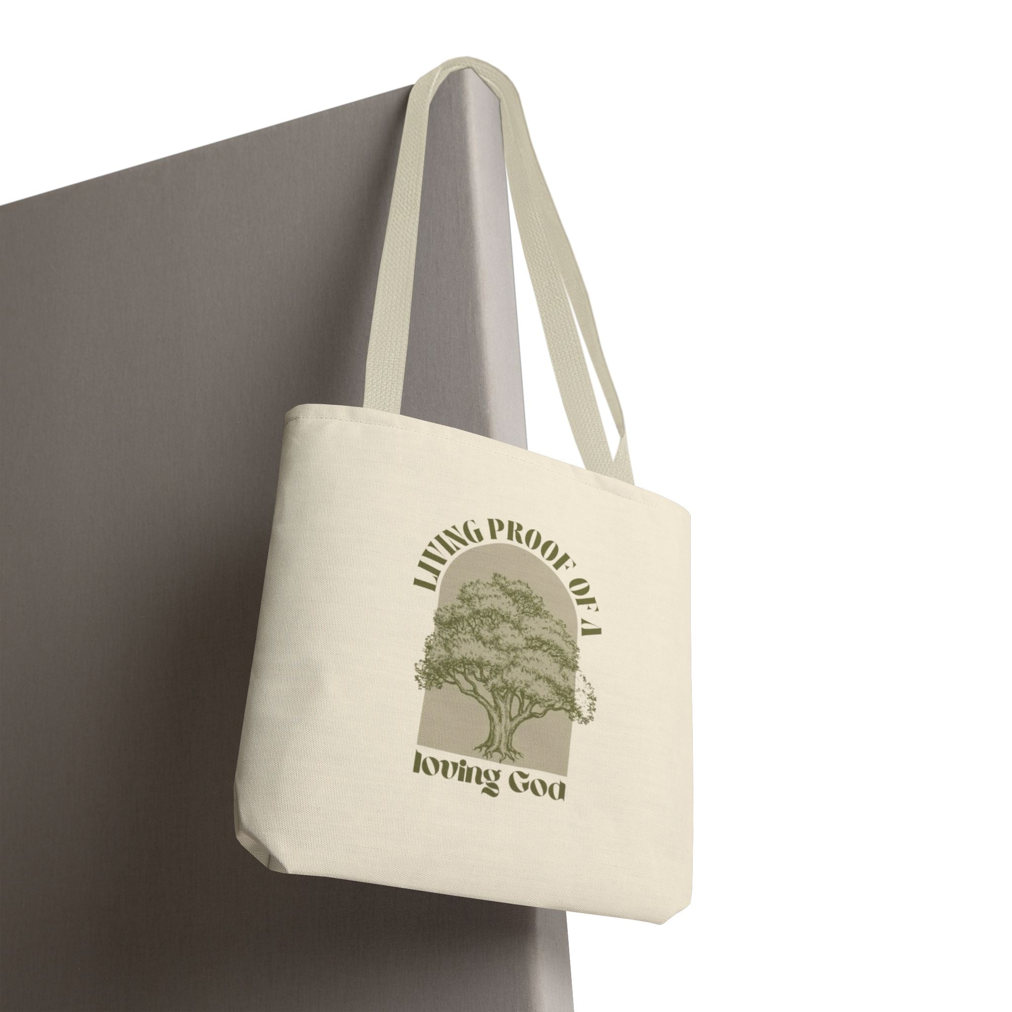 Living Proof Of A Loving God Tote Bag