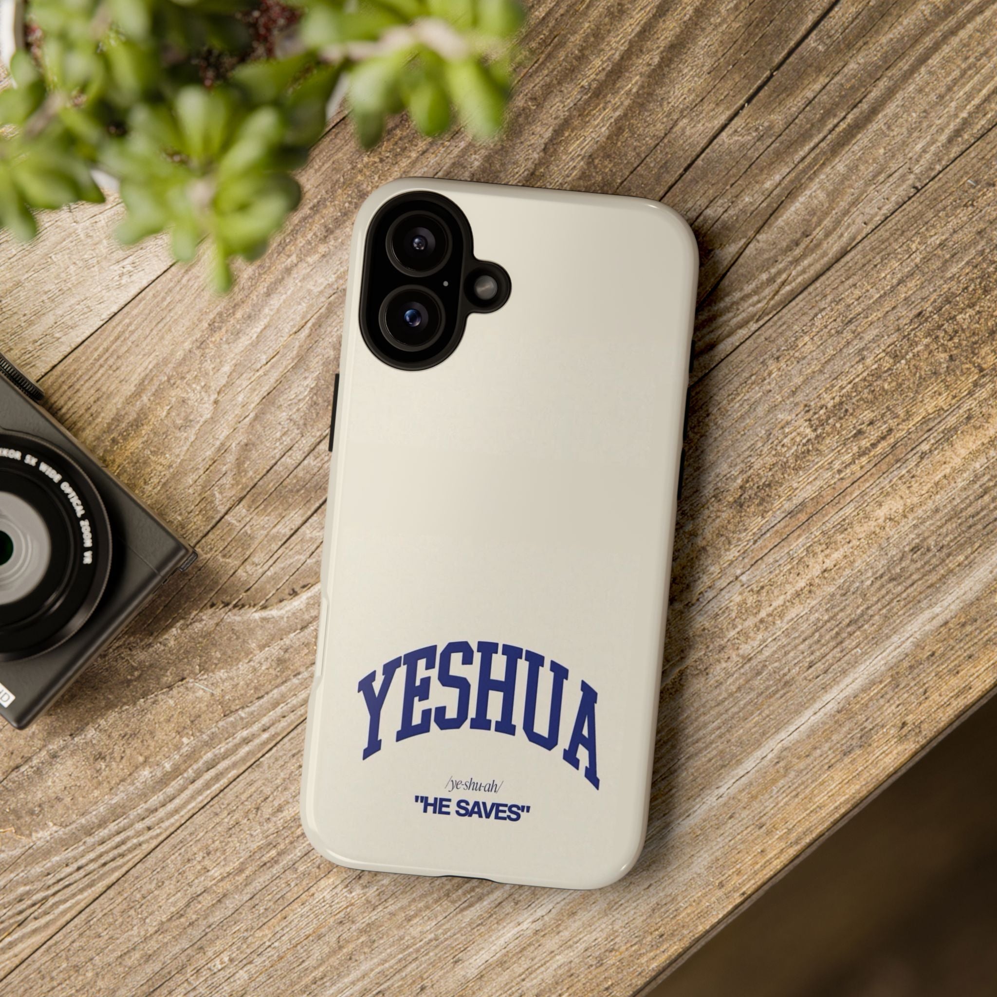 Yeshua 'He Saves' Tough Phone Case