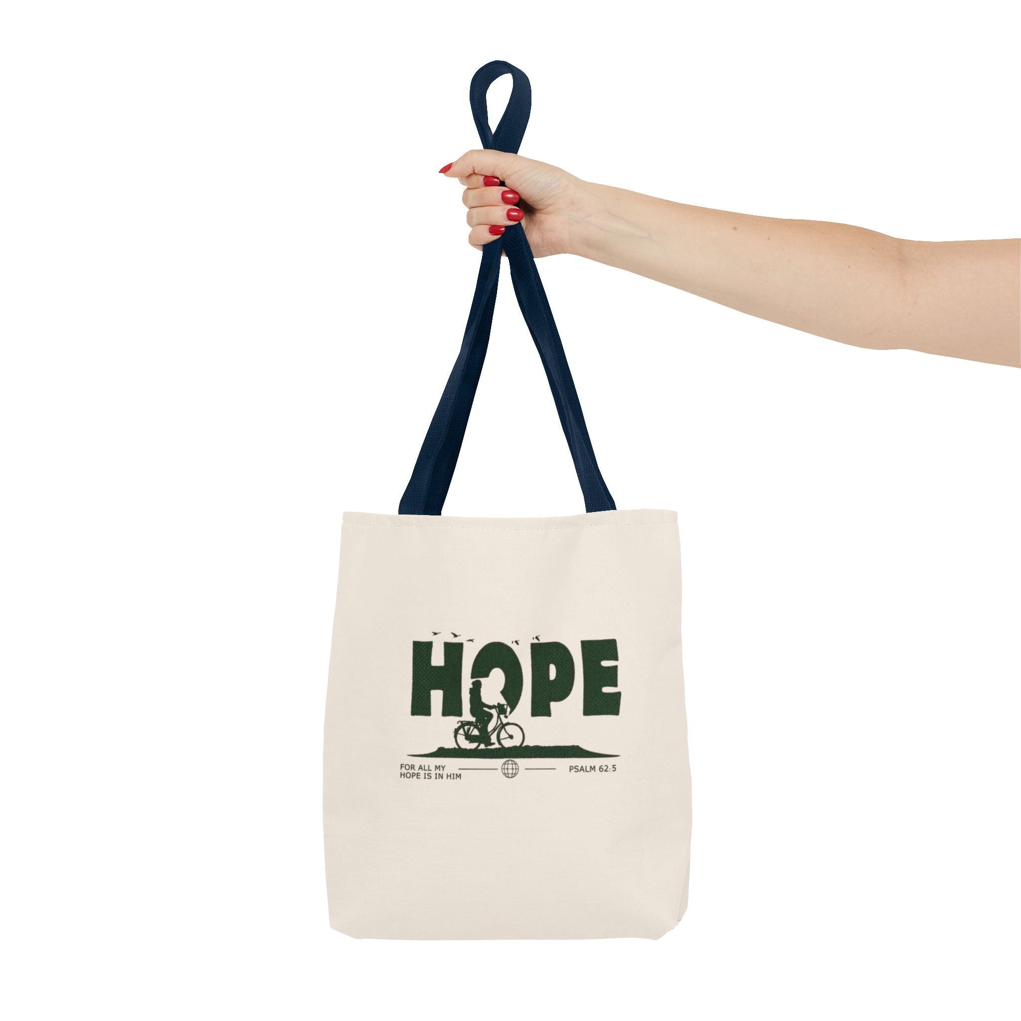 "Hope" Tote Bag — Inspirational Canvas Tote