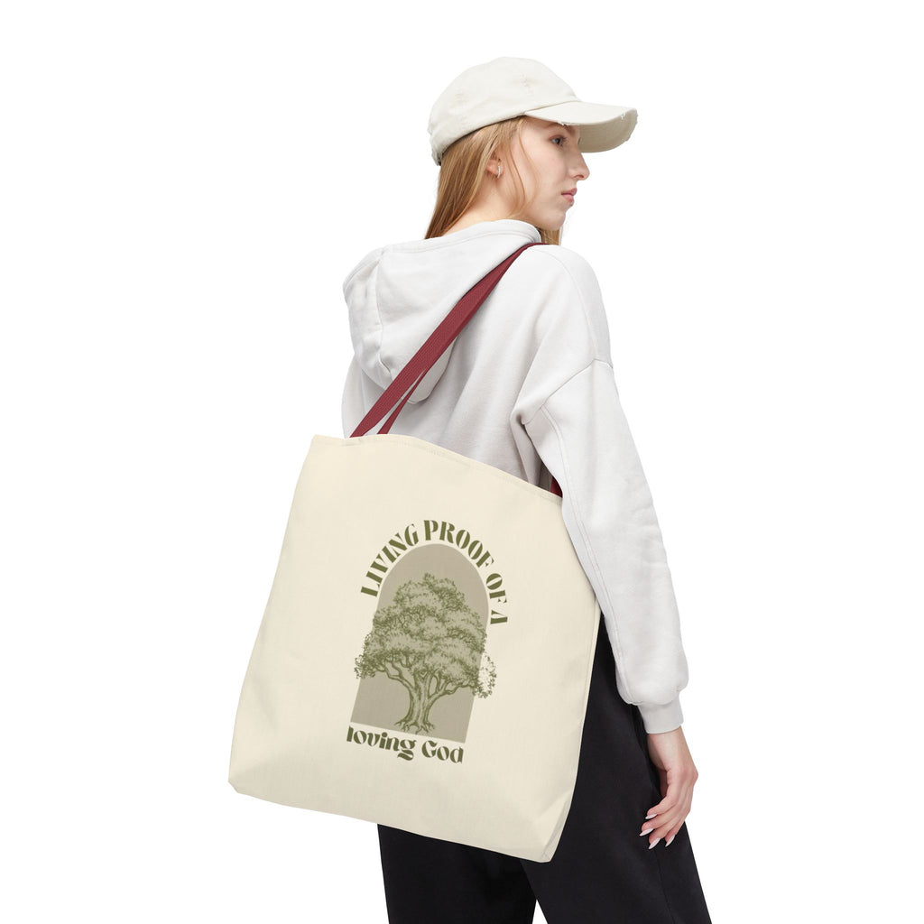 Living Proof Of A Loving God Tote Bag