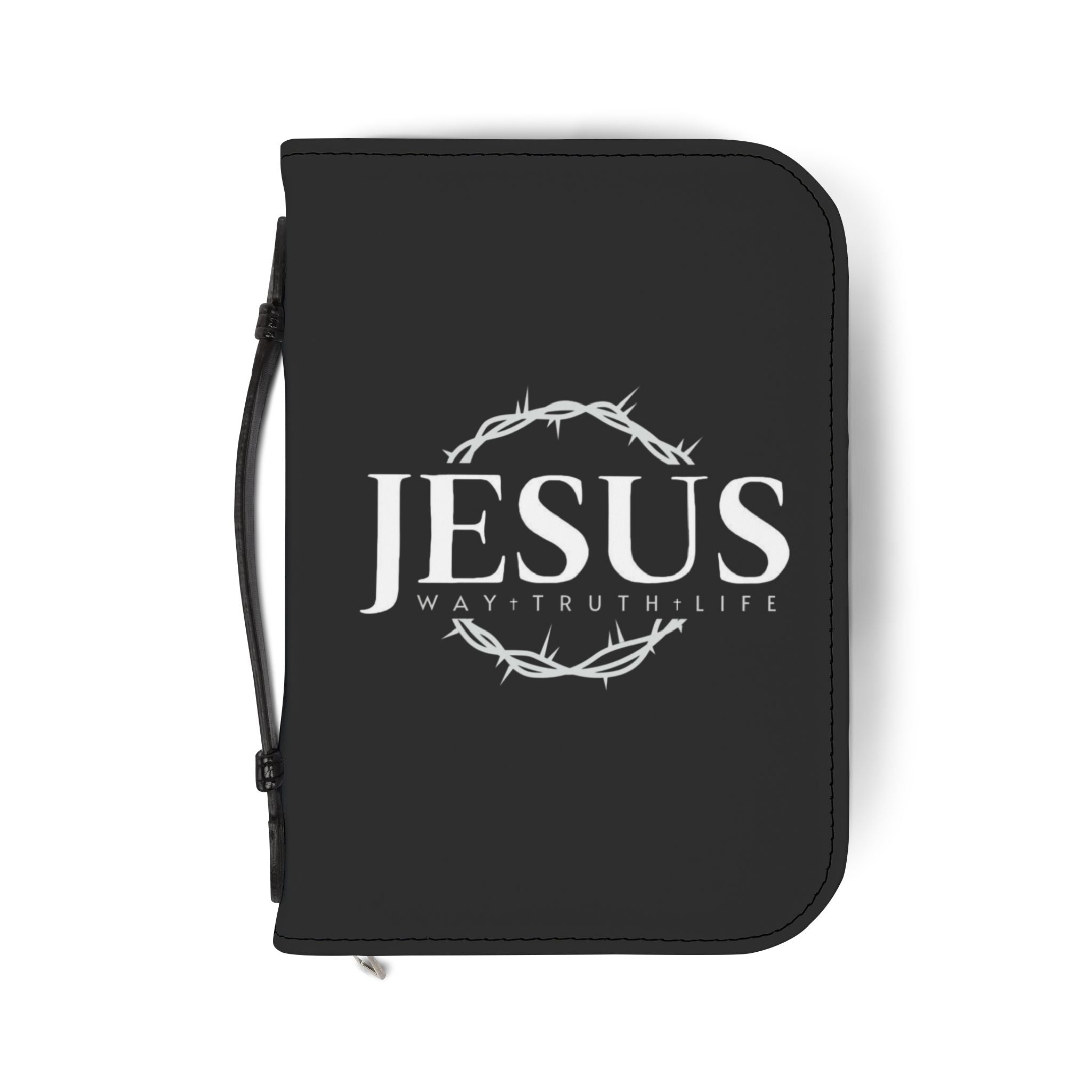 "Jesus - Way,Truth,Life" Zippered Bible Cover