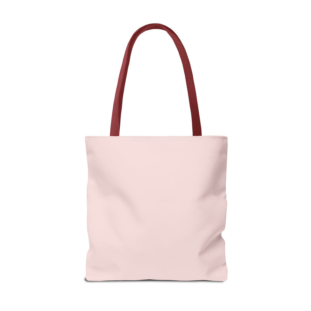 Love Like Jesus Tote Bag — Christian Inspirational Pink Everyday Tote