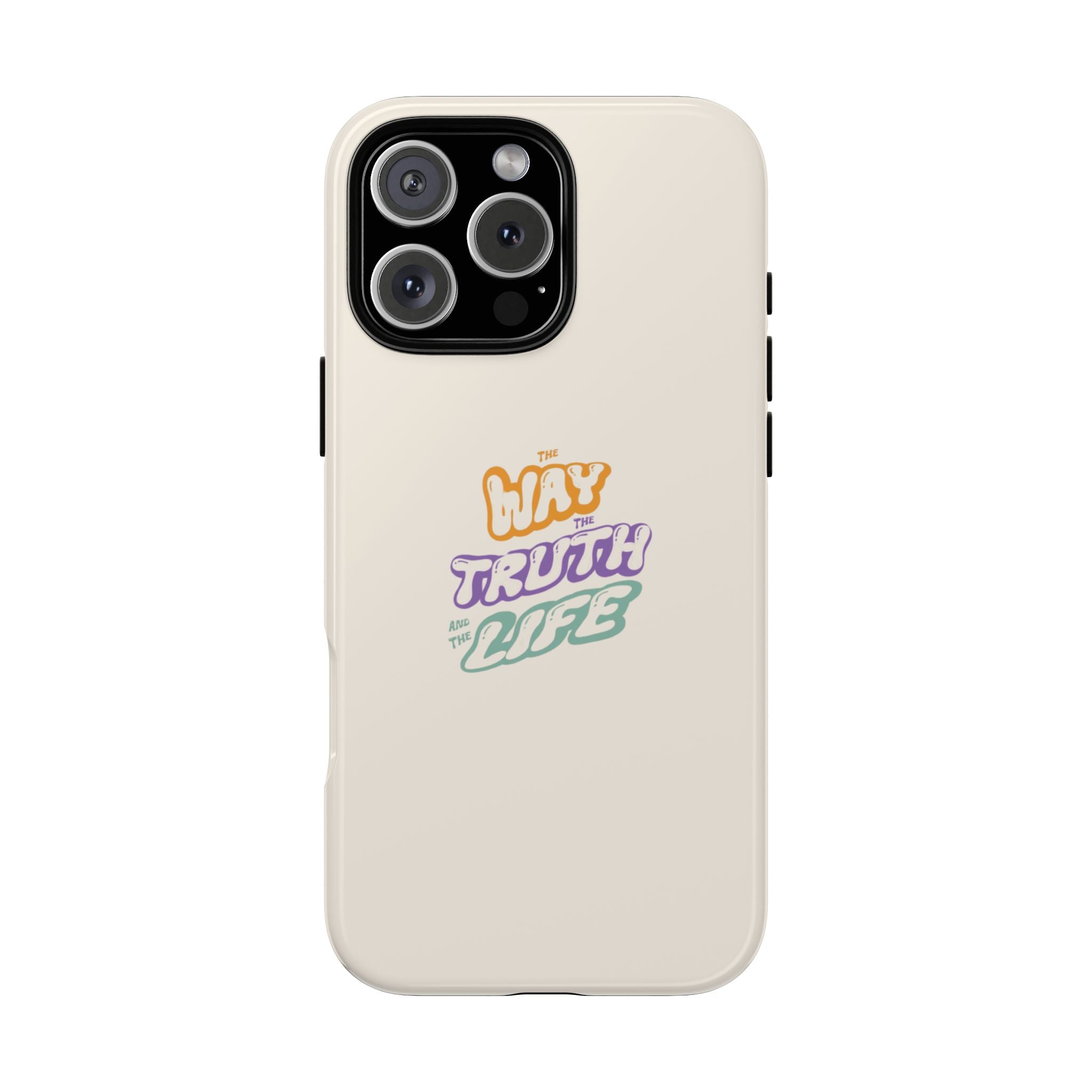 'Way,Truth,Life' Pastel Graphic Protective Tough Case