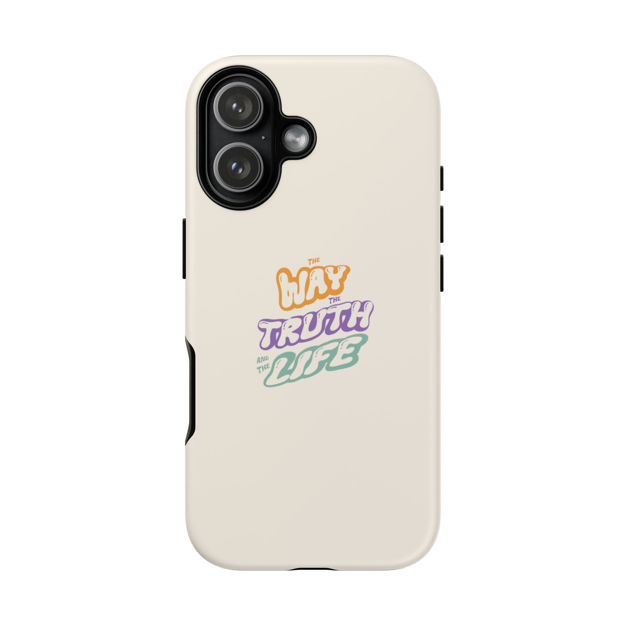 'Way,Truth,Life' Pastel Graphic Protective Tough Case