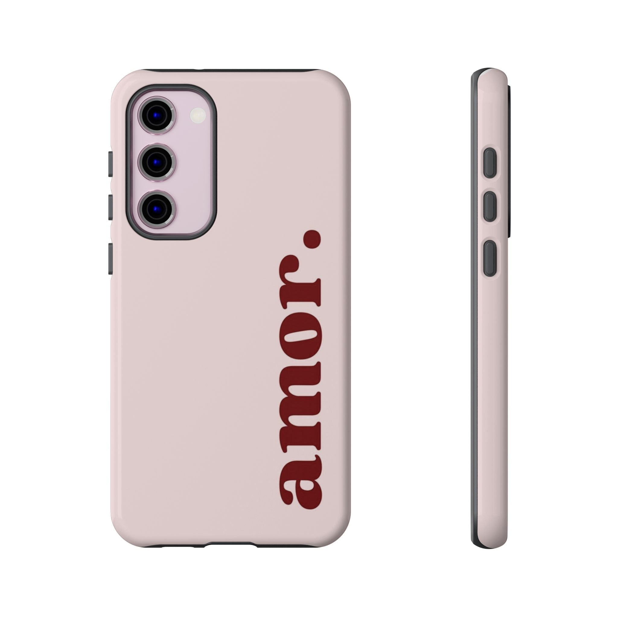 Amor Pink Tough Phone Case — Slim Protective Case