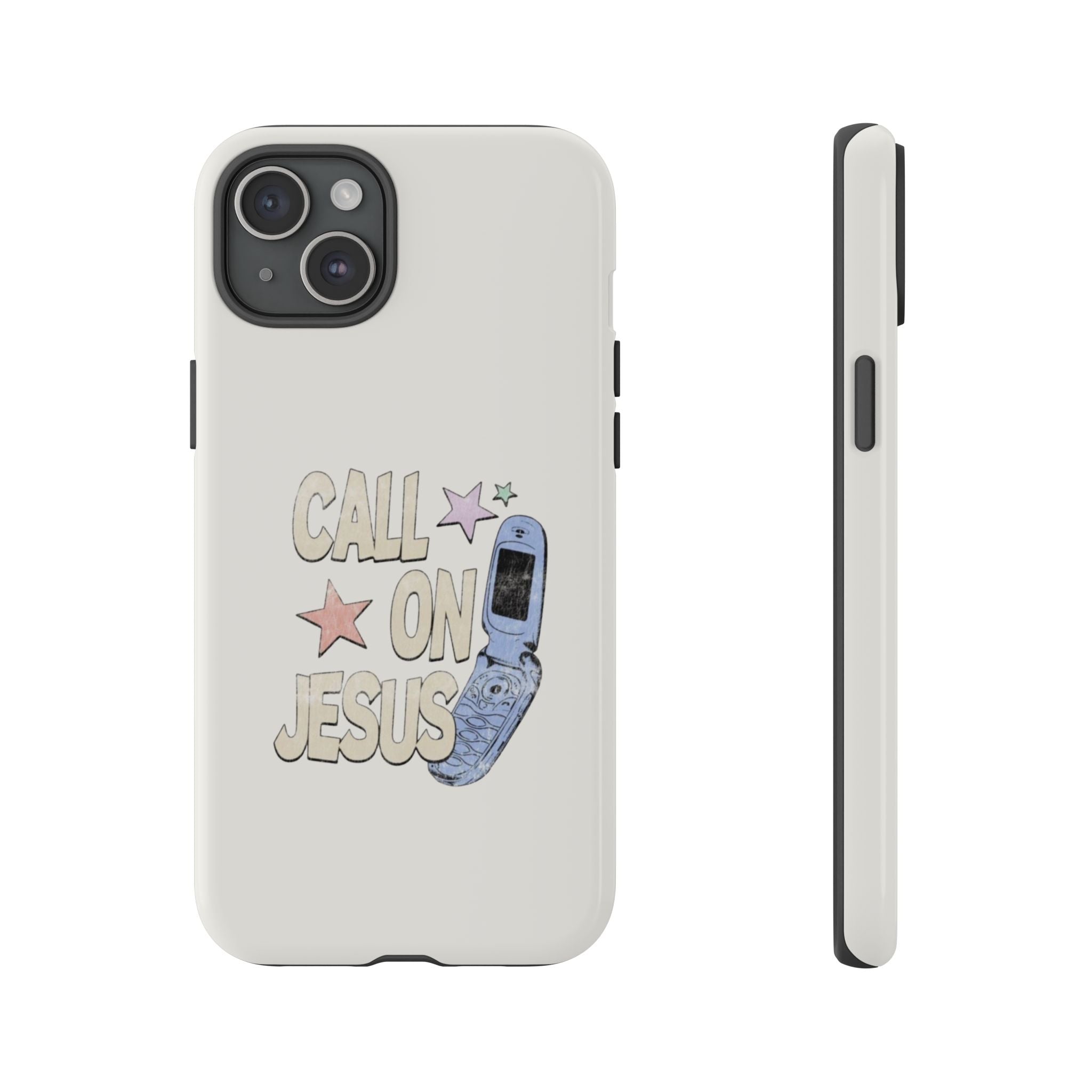 Call On Jesus Phone Case — Faith-Inspired Tough Phone Cover