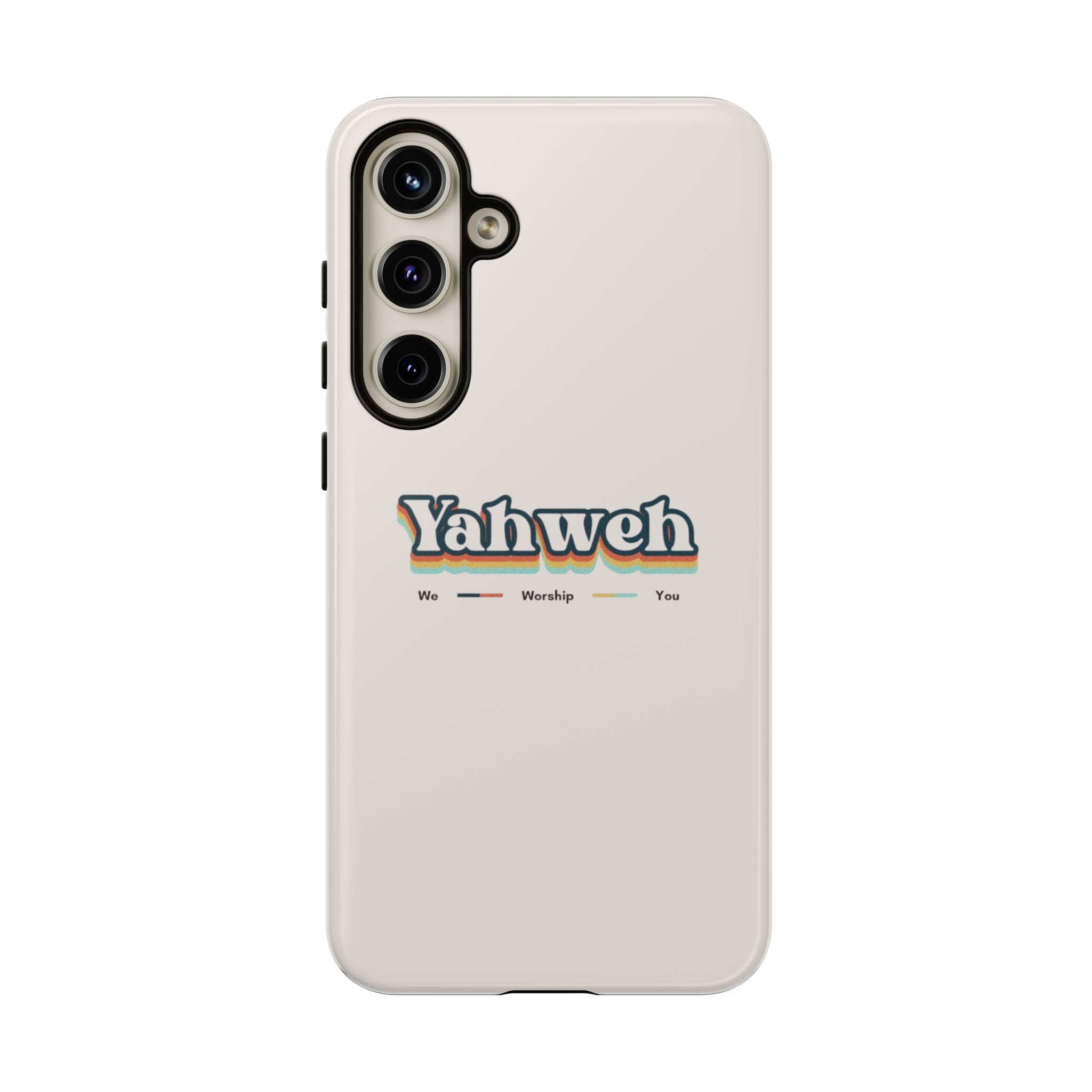 Yahweh Phone Case — Retro Faith Tough Case
