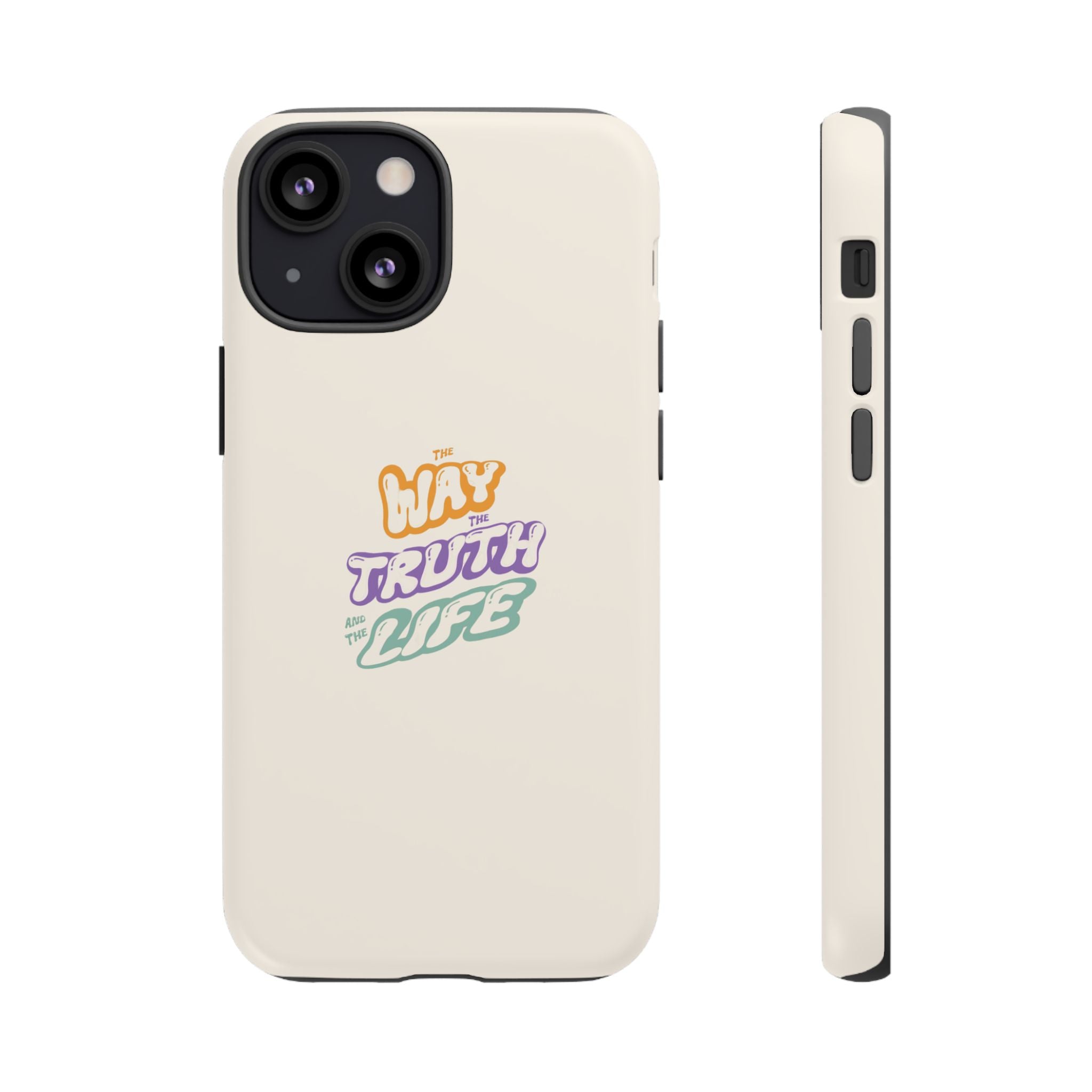 'Way,Truth,Life' Pastel Graphic Protective Tough Case