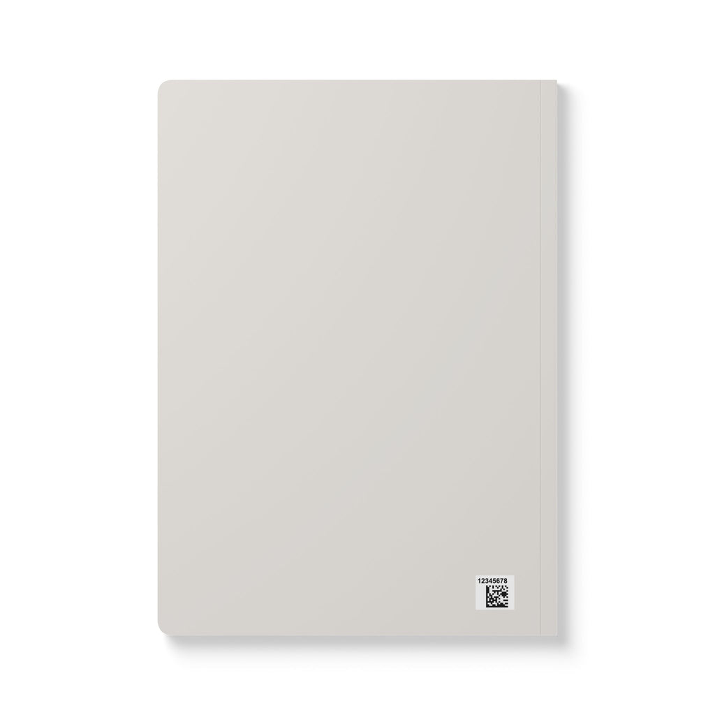 Smiley Faces Softcover Journal — Cute Watercolor Mood Dots Notebook