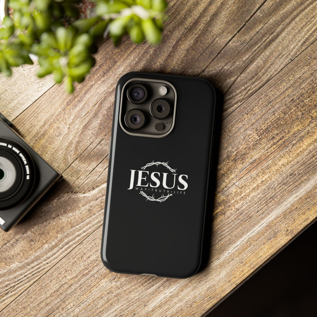 Jesus Crown Tough Phone Case — Faith-Based Case