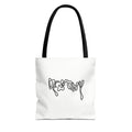 Destiny Script Tote Bag – Minimalist Graphic Canvas Tote
