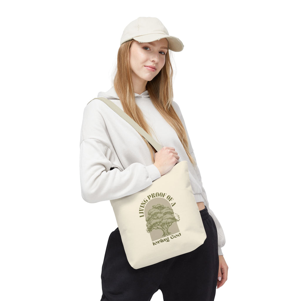 Living Proof Of A Loving God Tote Bag