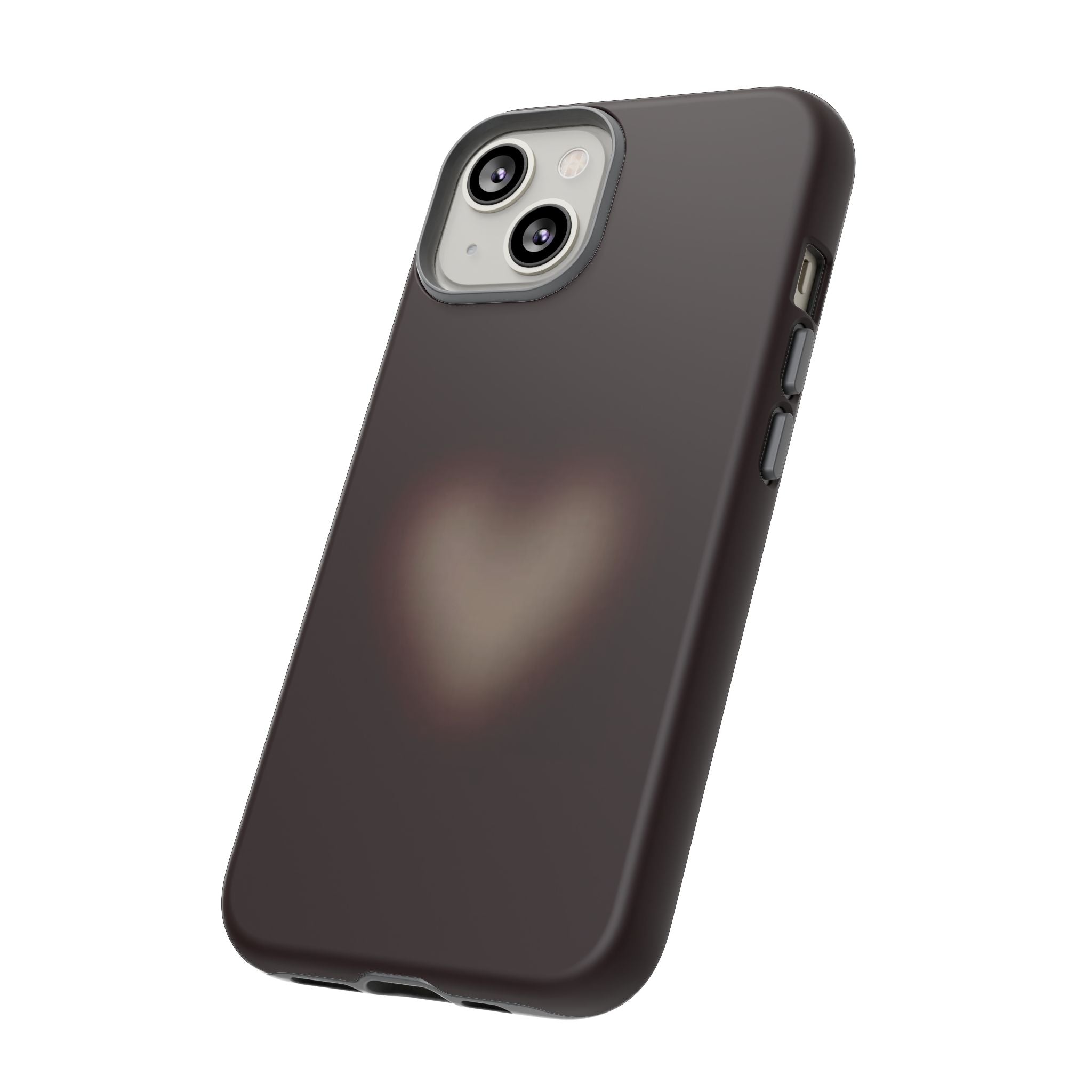 Tough Cases — Blurred Heart Protective iPhone Case
