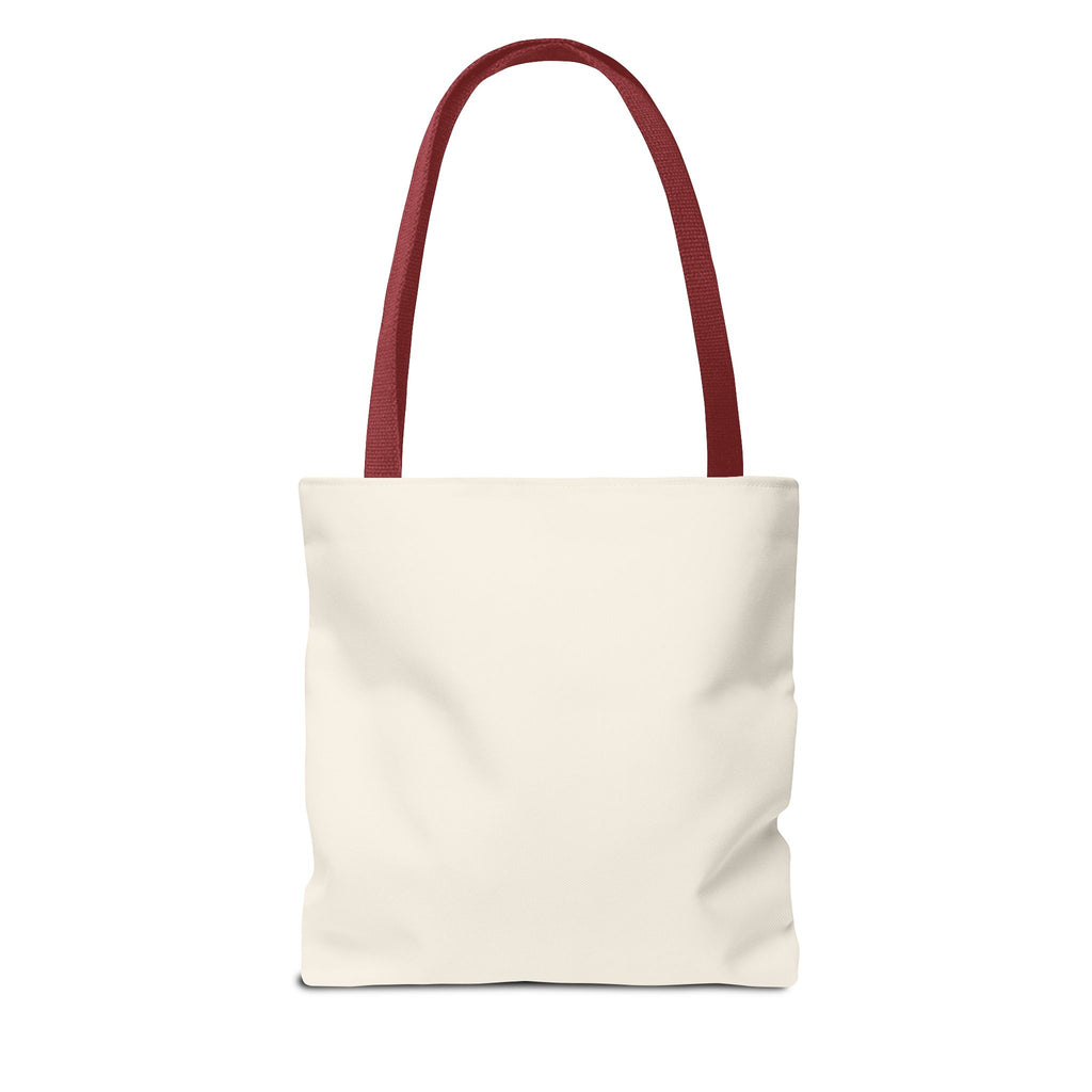 Trust The Process Floral Tote Bag — Inspirational Canvas Shopper