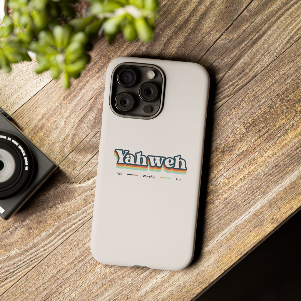 Yahweh Phone Case — Retro Faith Tough Case