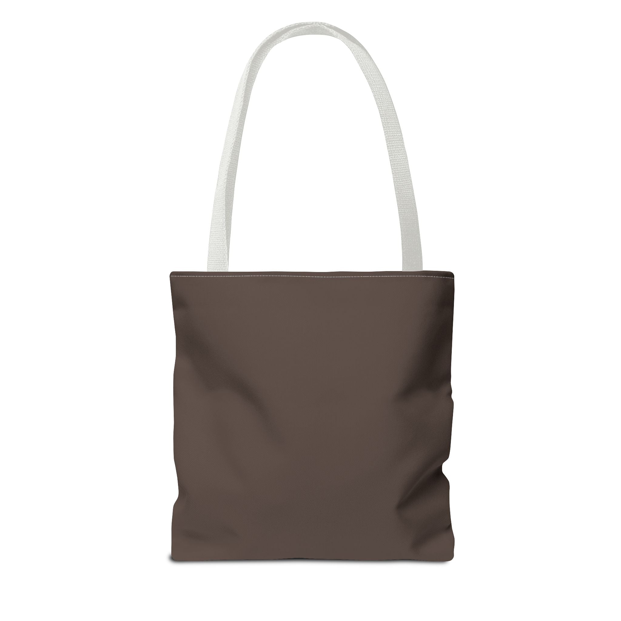 Surrounded by His Goodness Tote Bag — Faith Floral Scripture Shopper