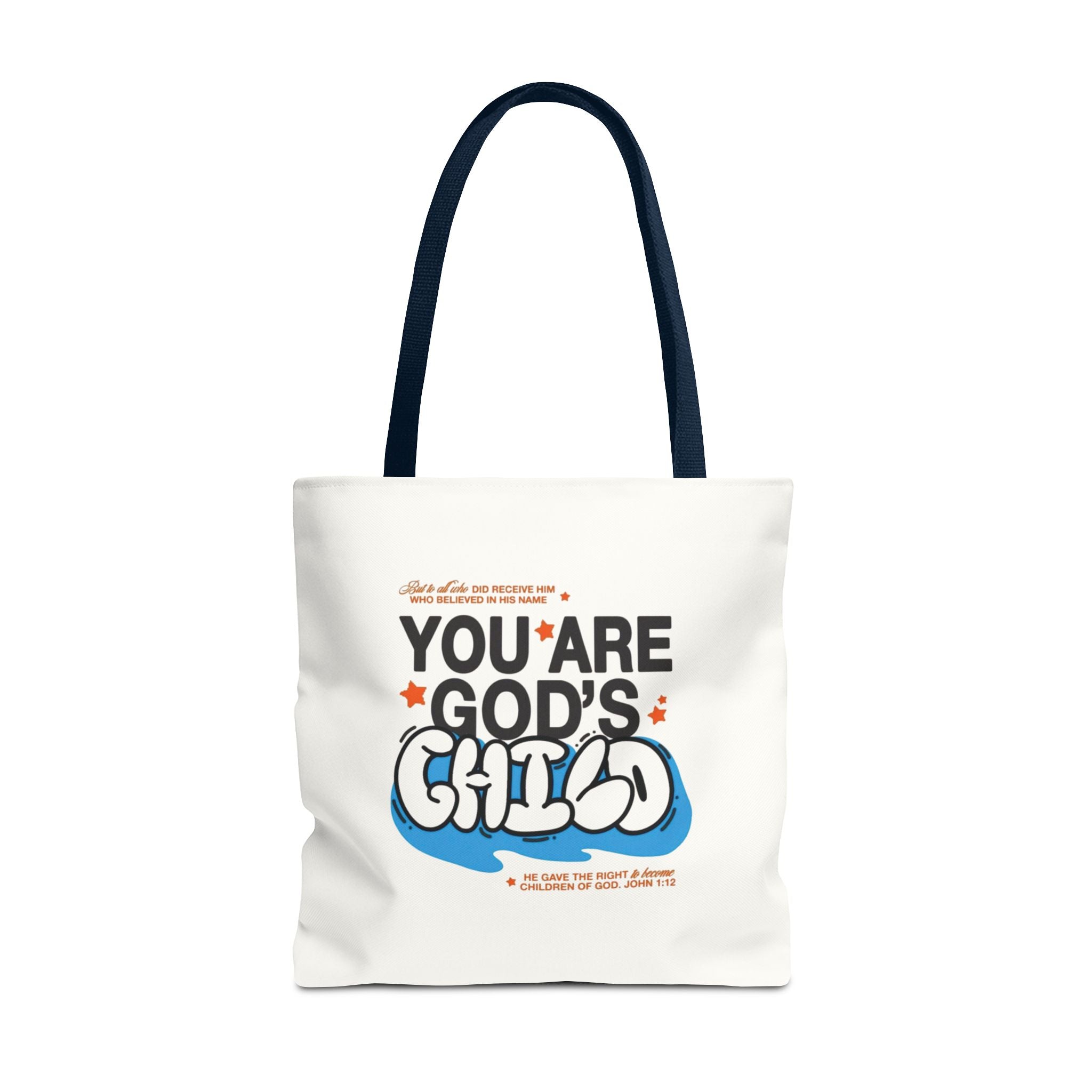 Inspirational "You Are God's Child" Tote Bag