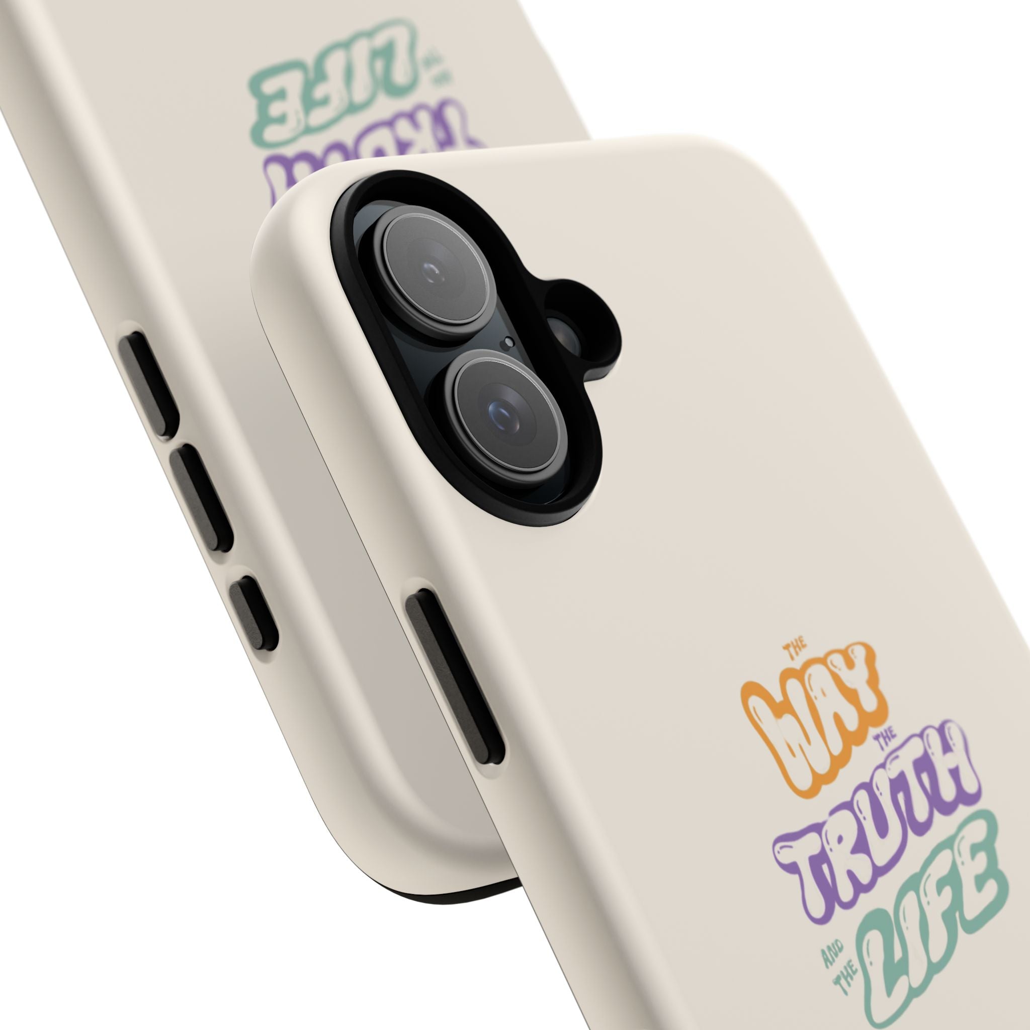 'Way,Truth,Life' Pastel Graphic Protective Tough Case