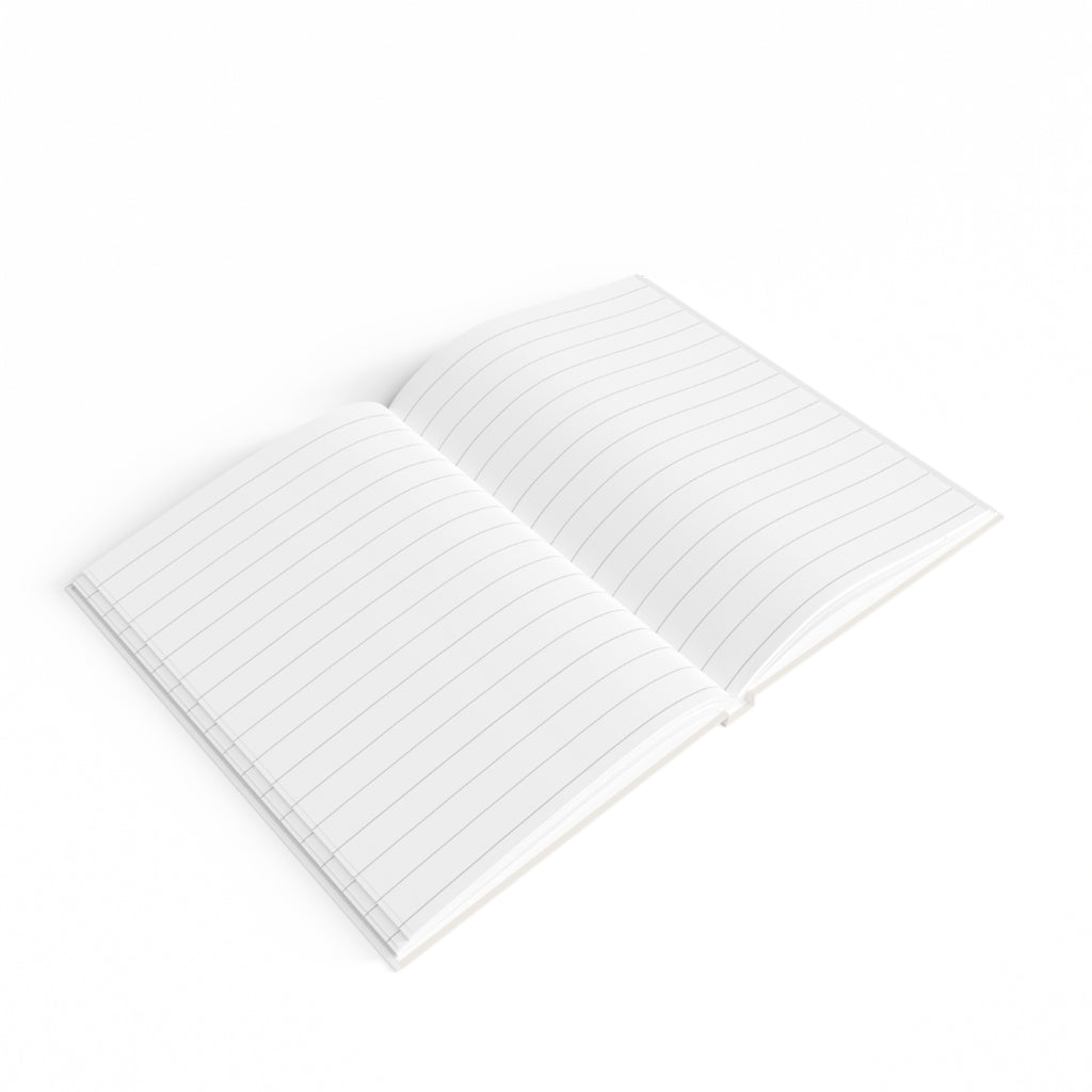 Hardcover Journal — "Good Things Take Time" Ruled Lined Inspirational Notebook