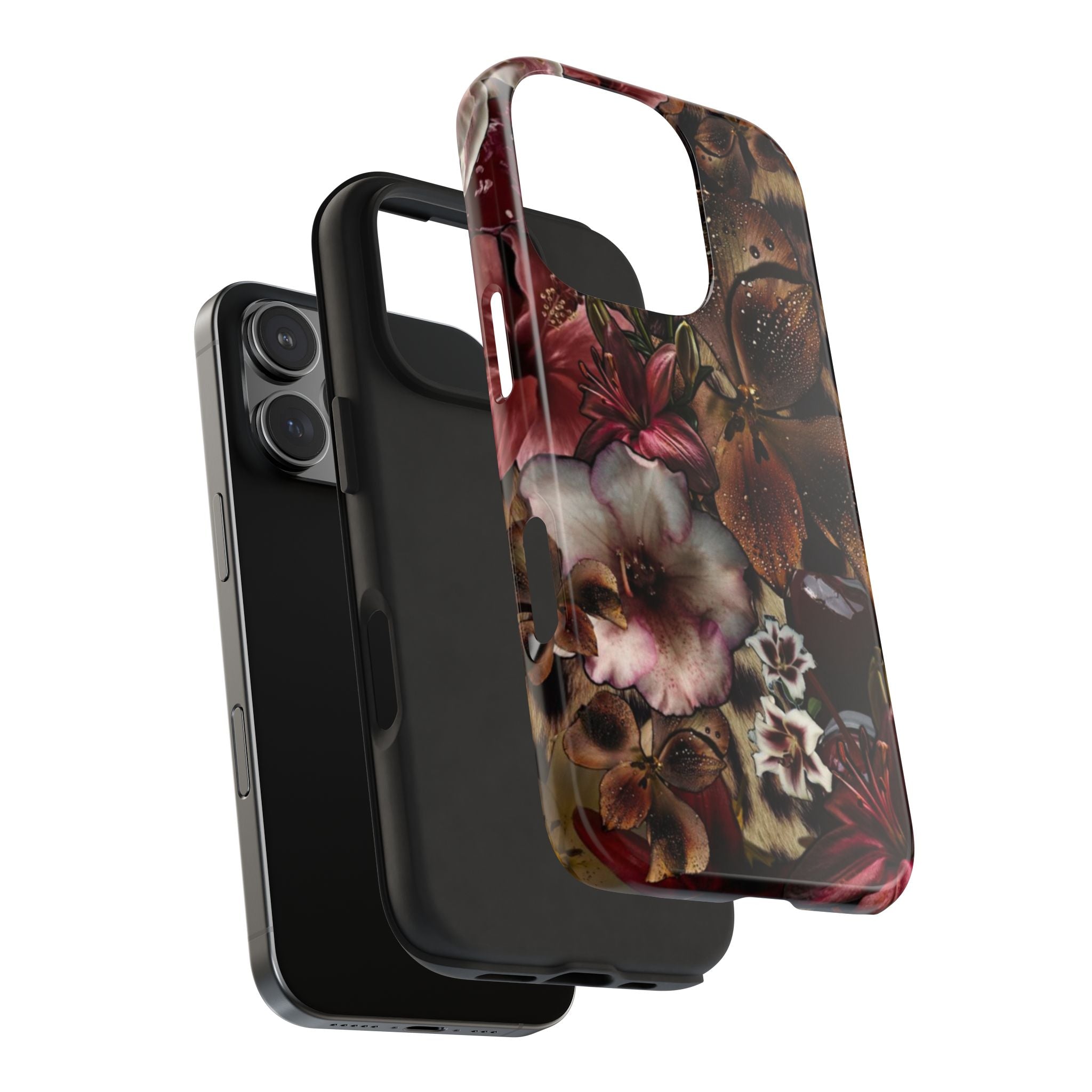 Floral Dark Luxe iPhone Case