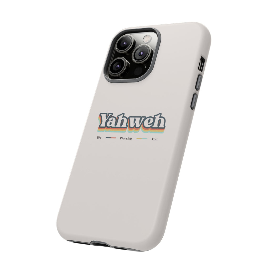 Yahweh Phone Case — Retro Faith Tough Case