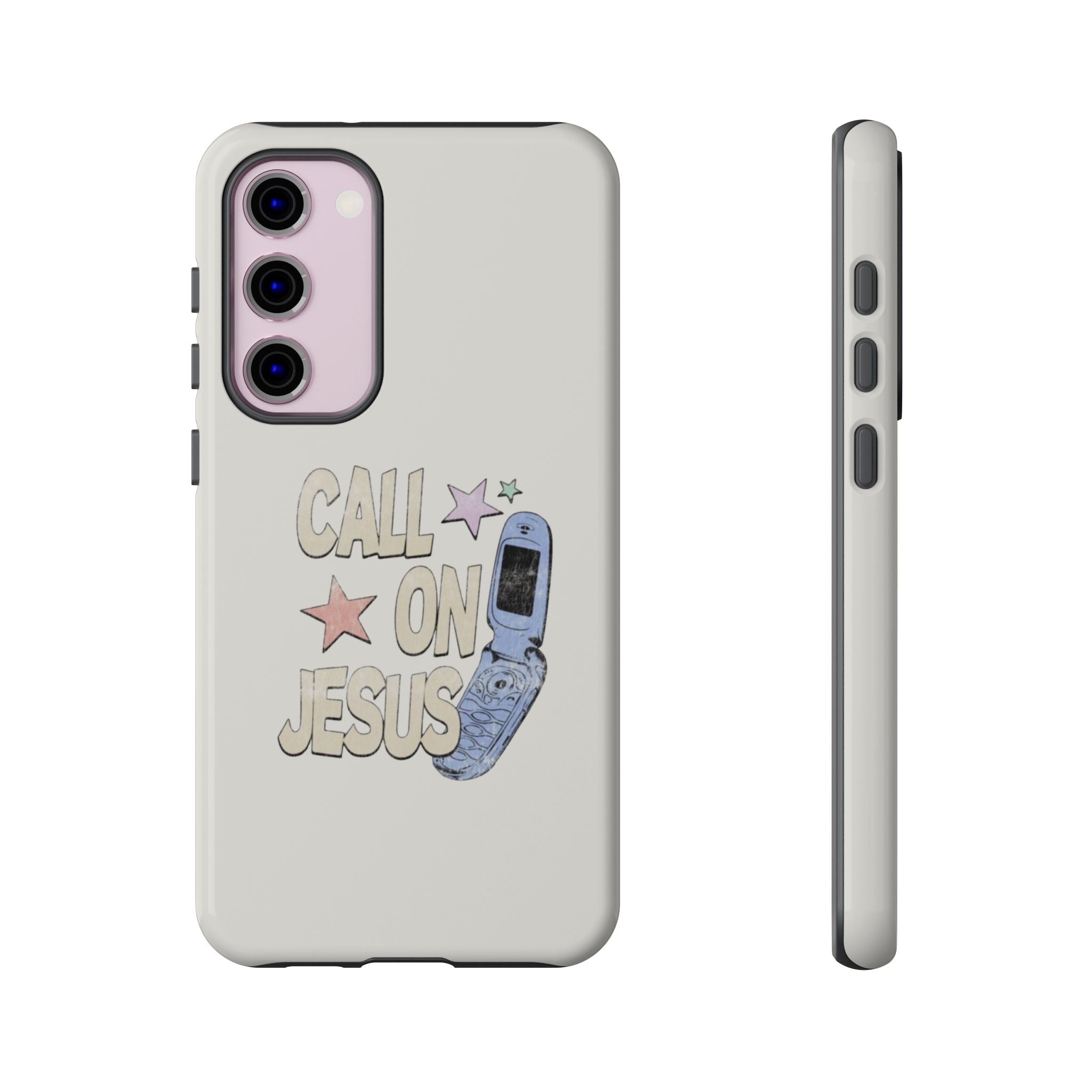 Call On Jesus Phone Case — Faith-Inspired Tough Phone Cover