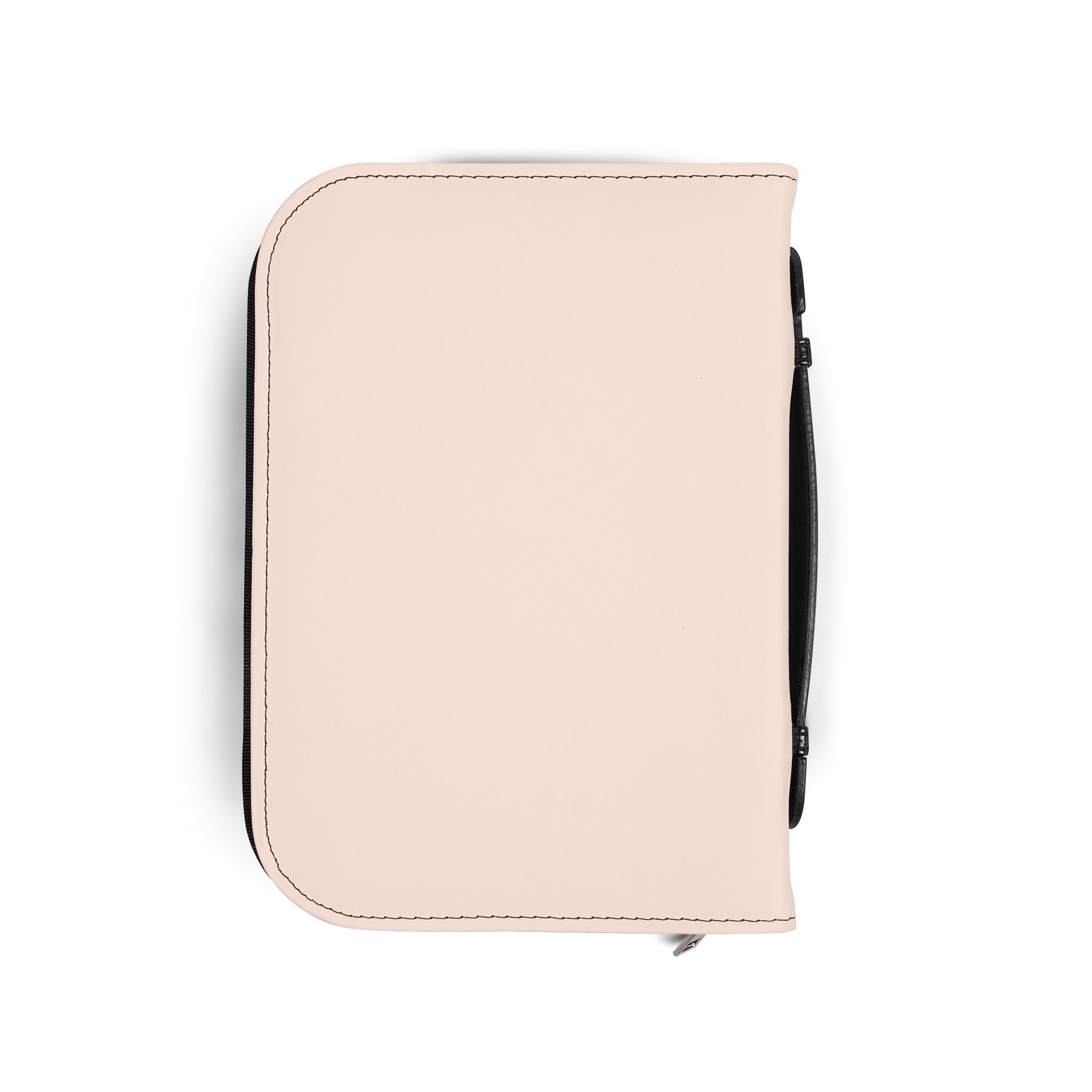 Bible Cover — "His Love Remains" Floral Zippered Bible Case