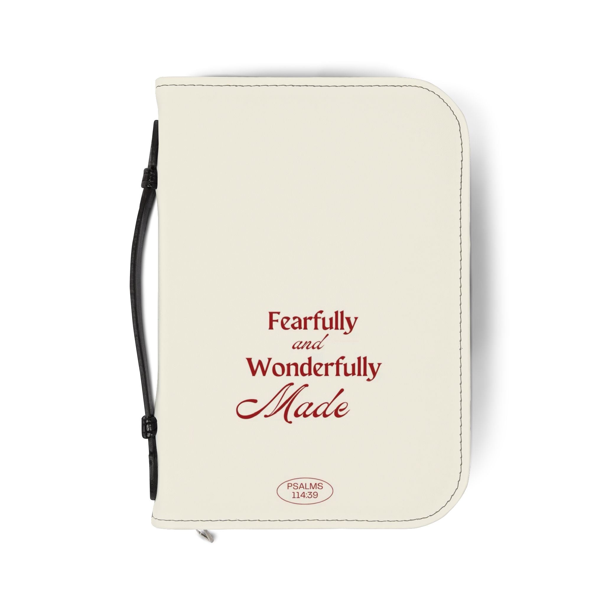 "Fearfully and Wonderfully Made" Zippered Bible Cover