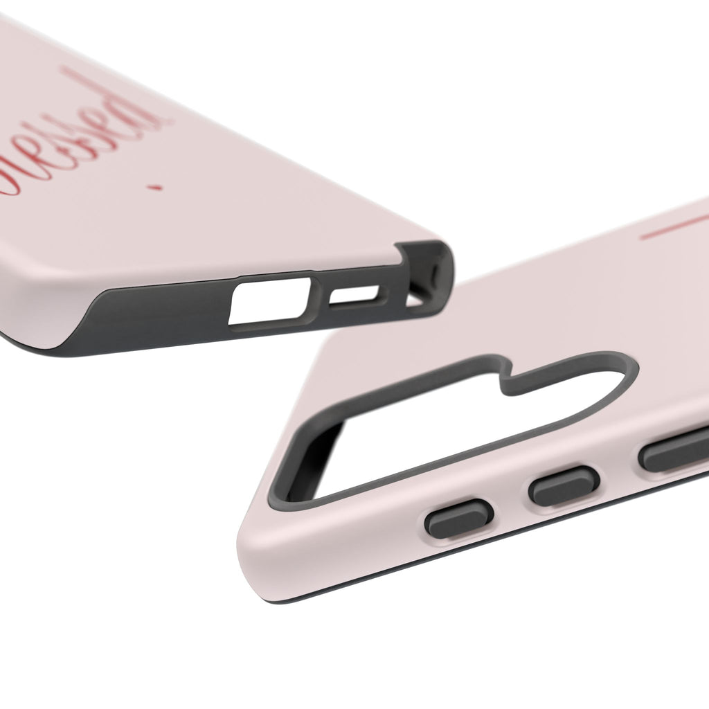 Blessed Pink Tough Phone Case