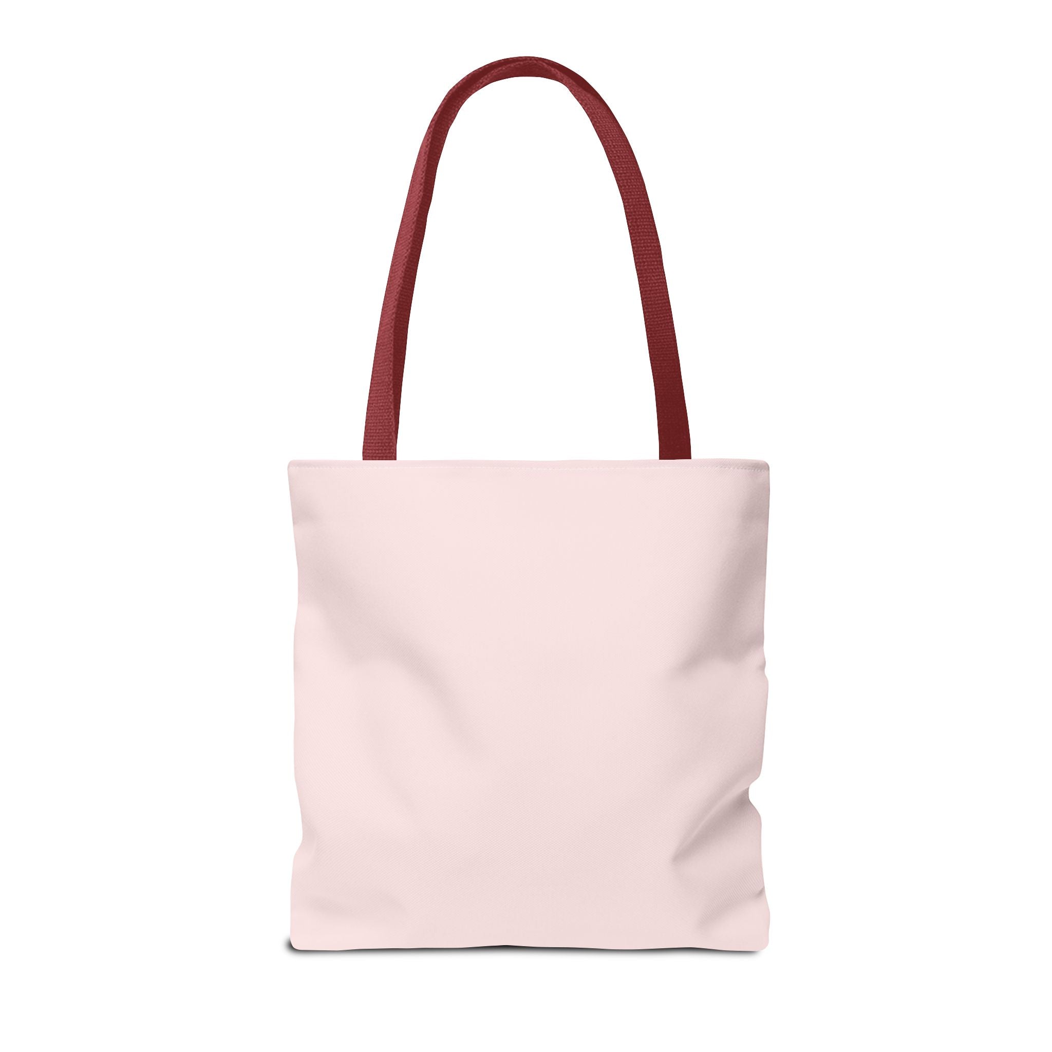 Blessed Script Tote Bag — Pink Everyday Carryall
