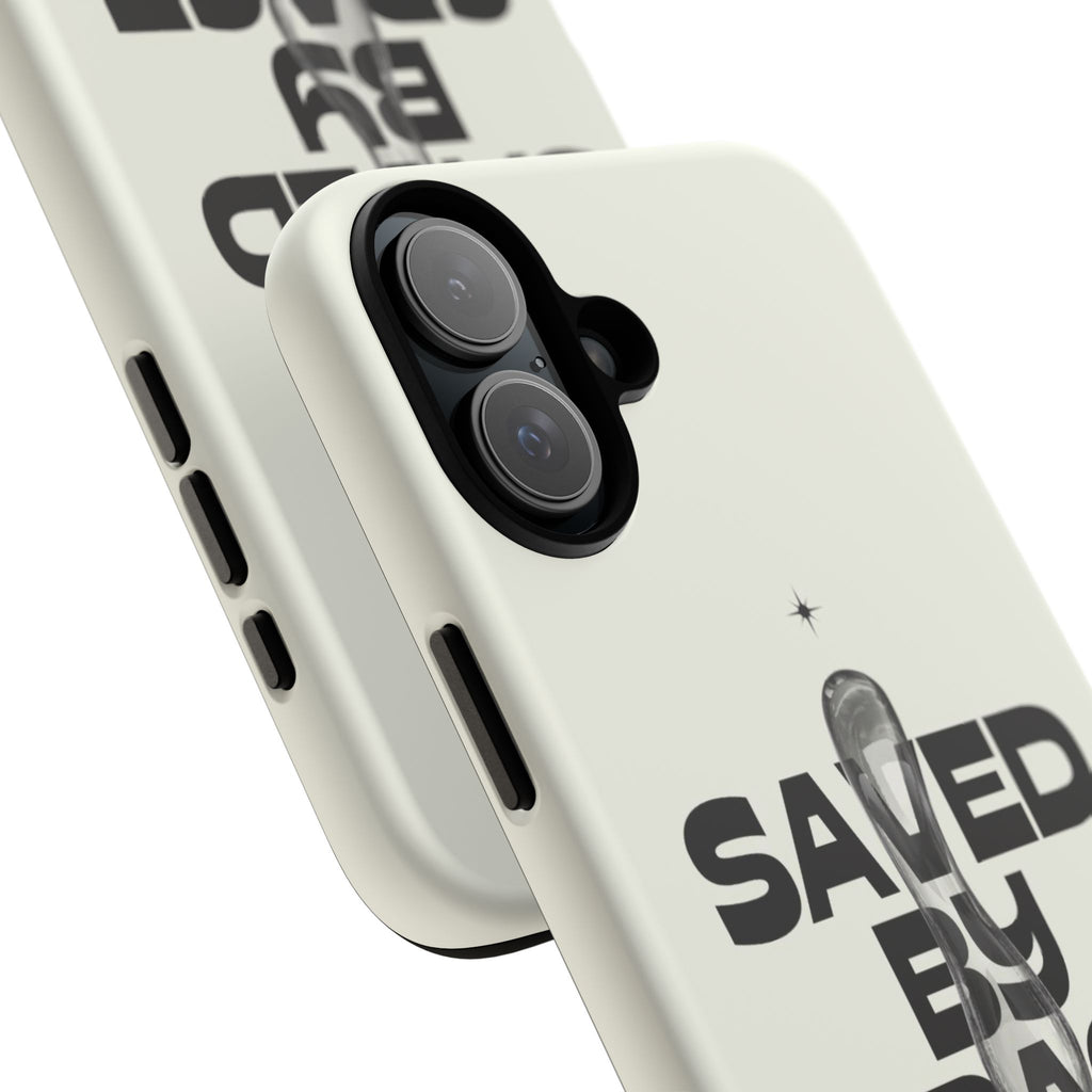 Saved By Grace Tough Phone Case — Christian Faith iPhone Cover