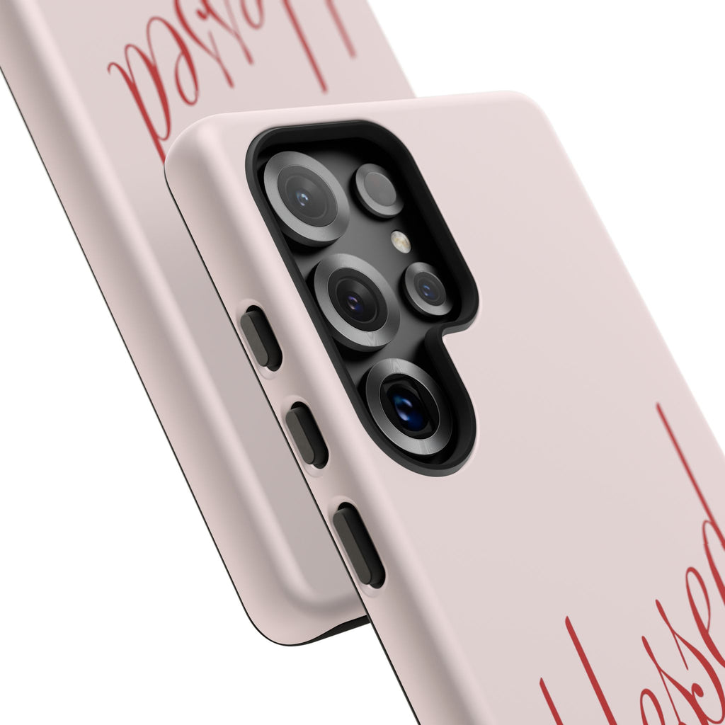 Blessed Pink Tough Phone Case