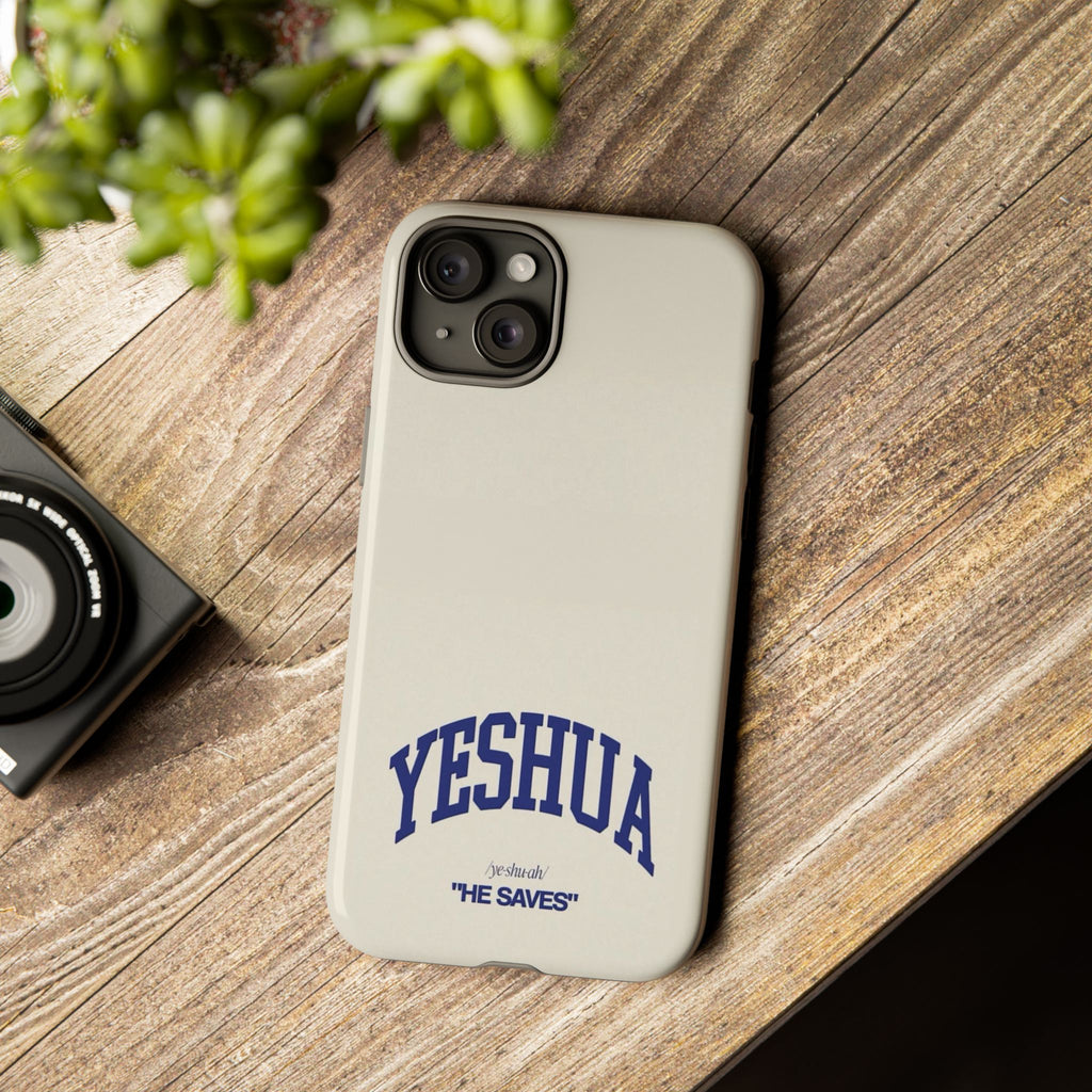 Yeshua 'He Saves' Tough Phone Case