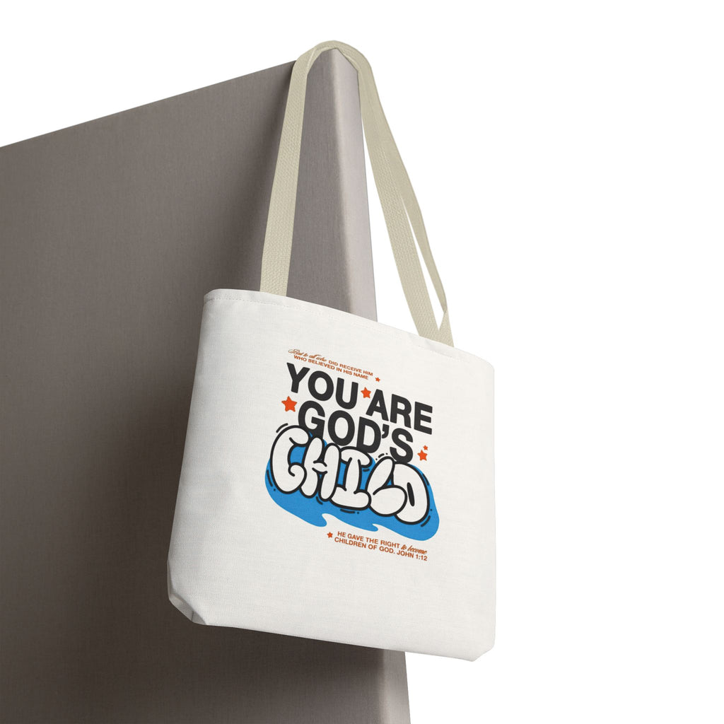 Inspirational "You Are God's Child" Tote Bag